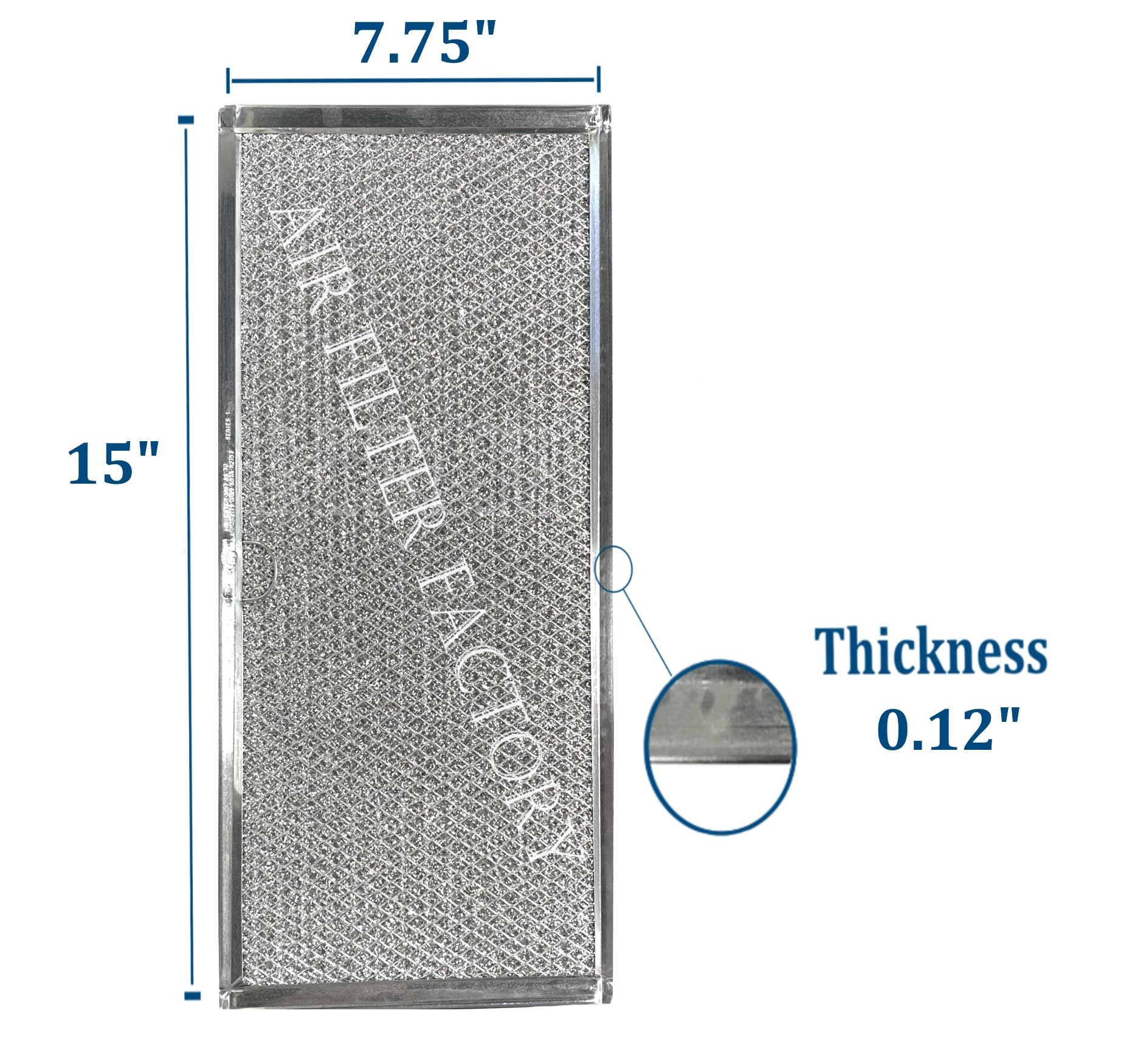 2-Pack Air Filter Factory Replacement For Lg Mdj42908501 5230W2A004A R0130608 Wb06X10796 Microwave Oven 12-Layer Aluminum Grease