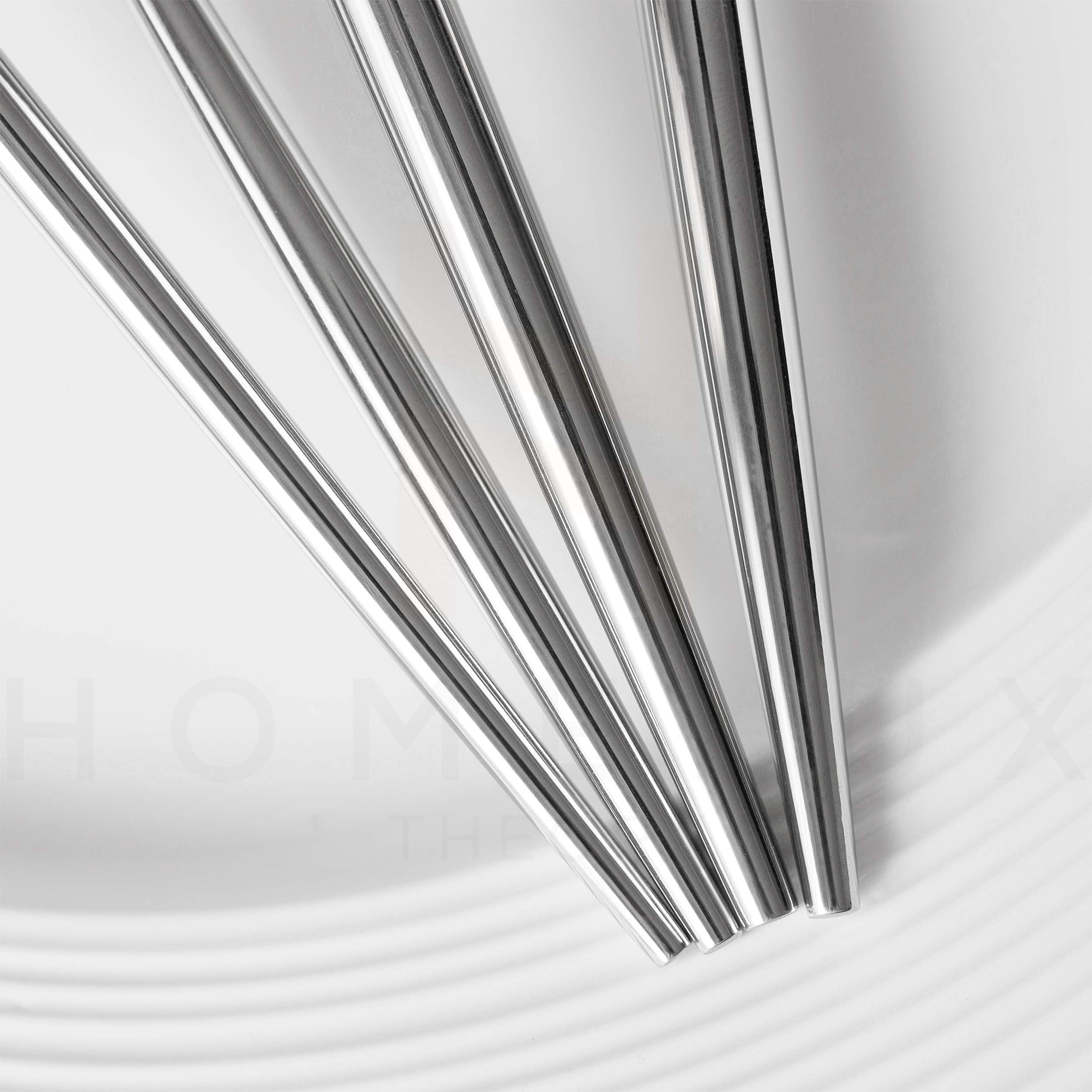 Homelux Theory 18/10 Stainless Steel Silverware Set, 4 Cutlery Set Of 5Pc Heavy Duty Spoons & Forks Set, Kitchen Silverware Set