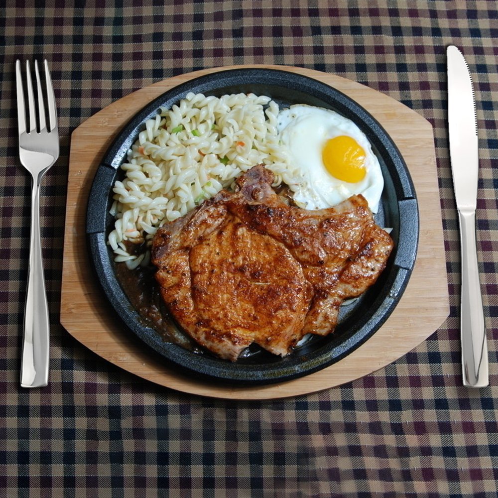 Hommp Stainless Steel Flatware, 30-Piece Cutlery Set, Service For 6