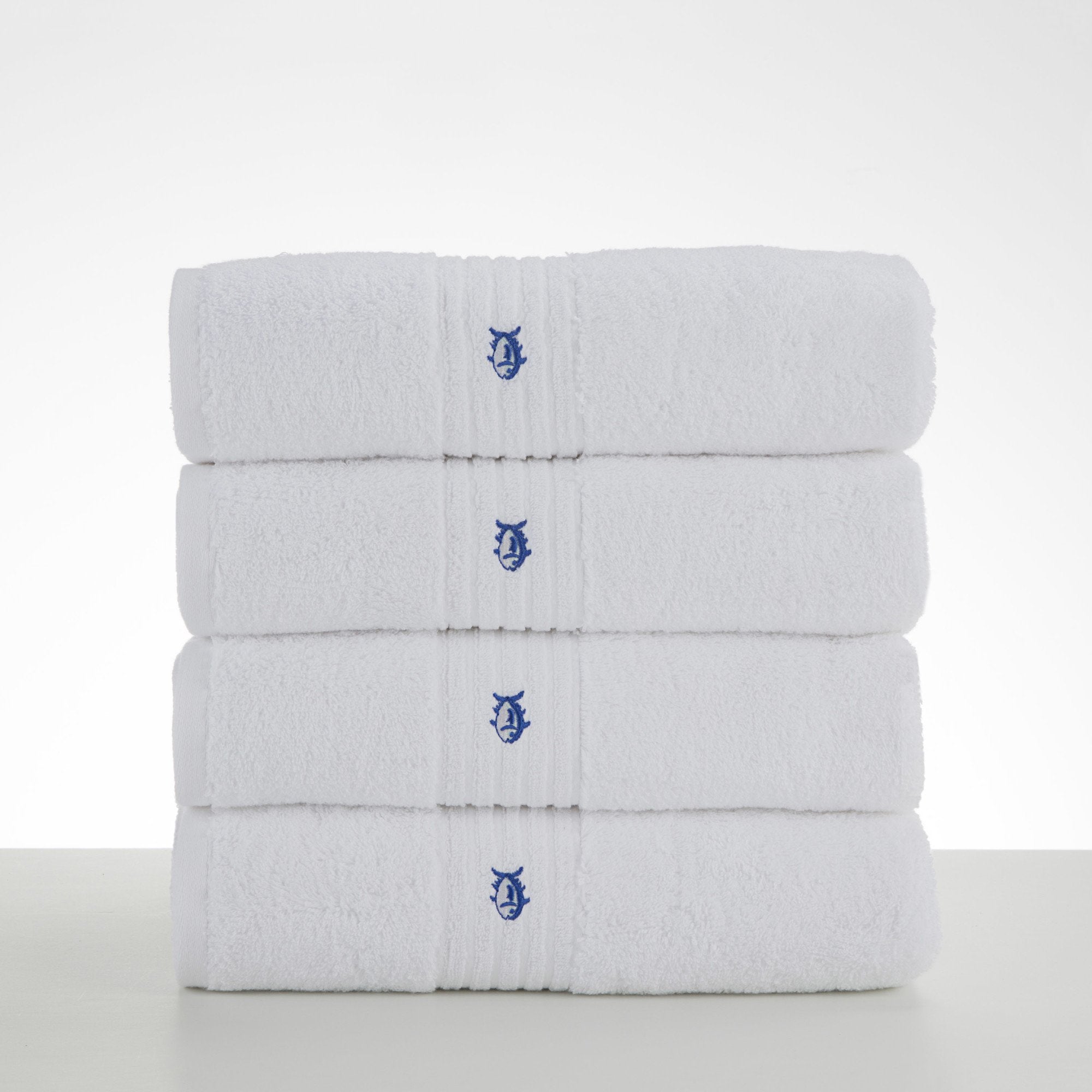 Southern Tide Discontinued Washcloth, Bath Towel 30 X 54 In, White