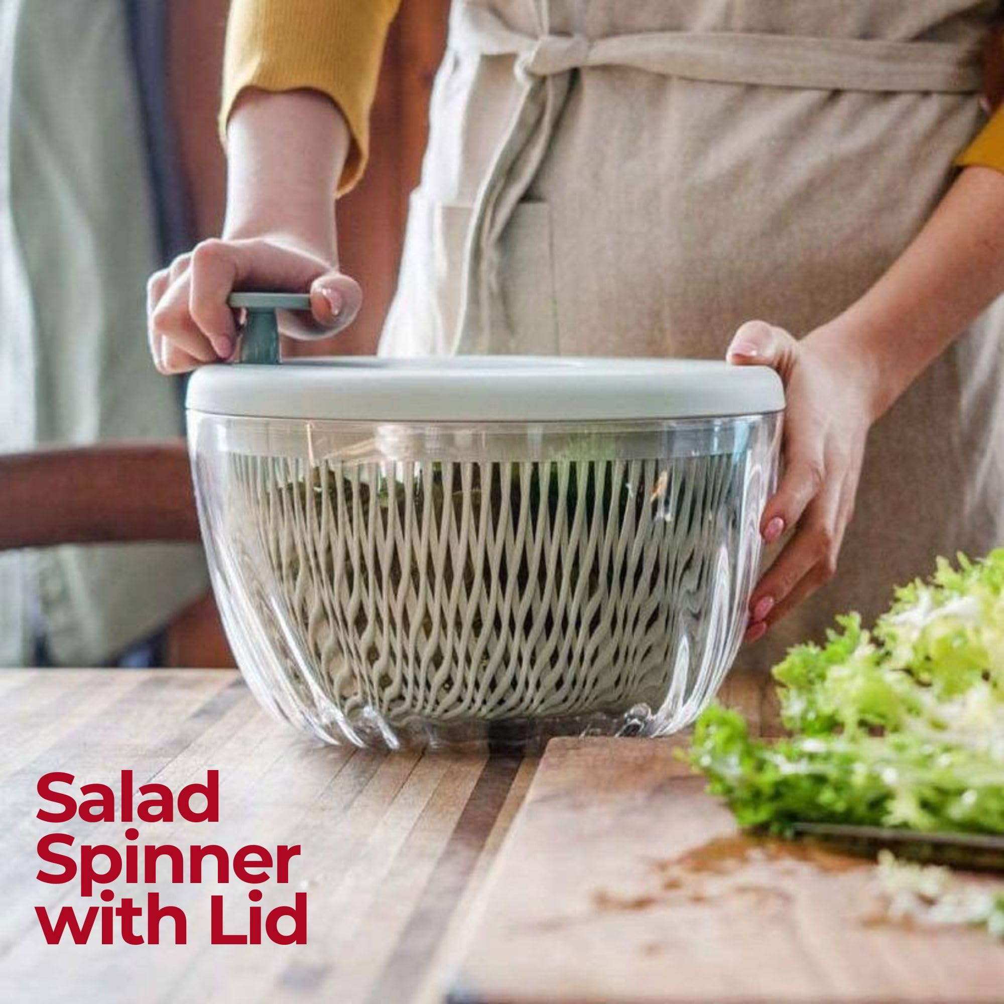 guzzini Salad Spinner  us:one Size  White