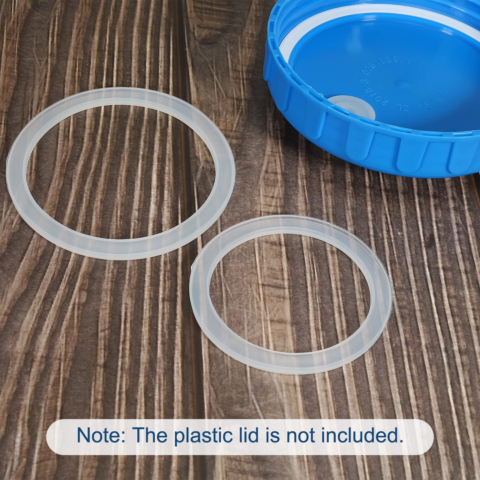 Patikil 70Mm Regular And 86Mm Wide Mouth Silicone Sealing Rings Set, 1Set/20Pack Reusable Leak-Proof Gaskets For Mason Jar Lids,