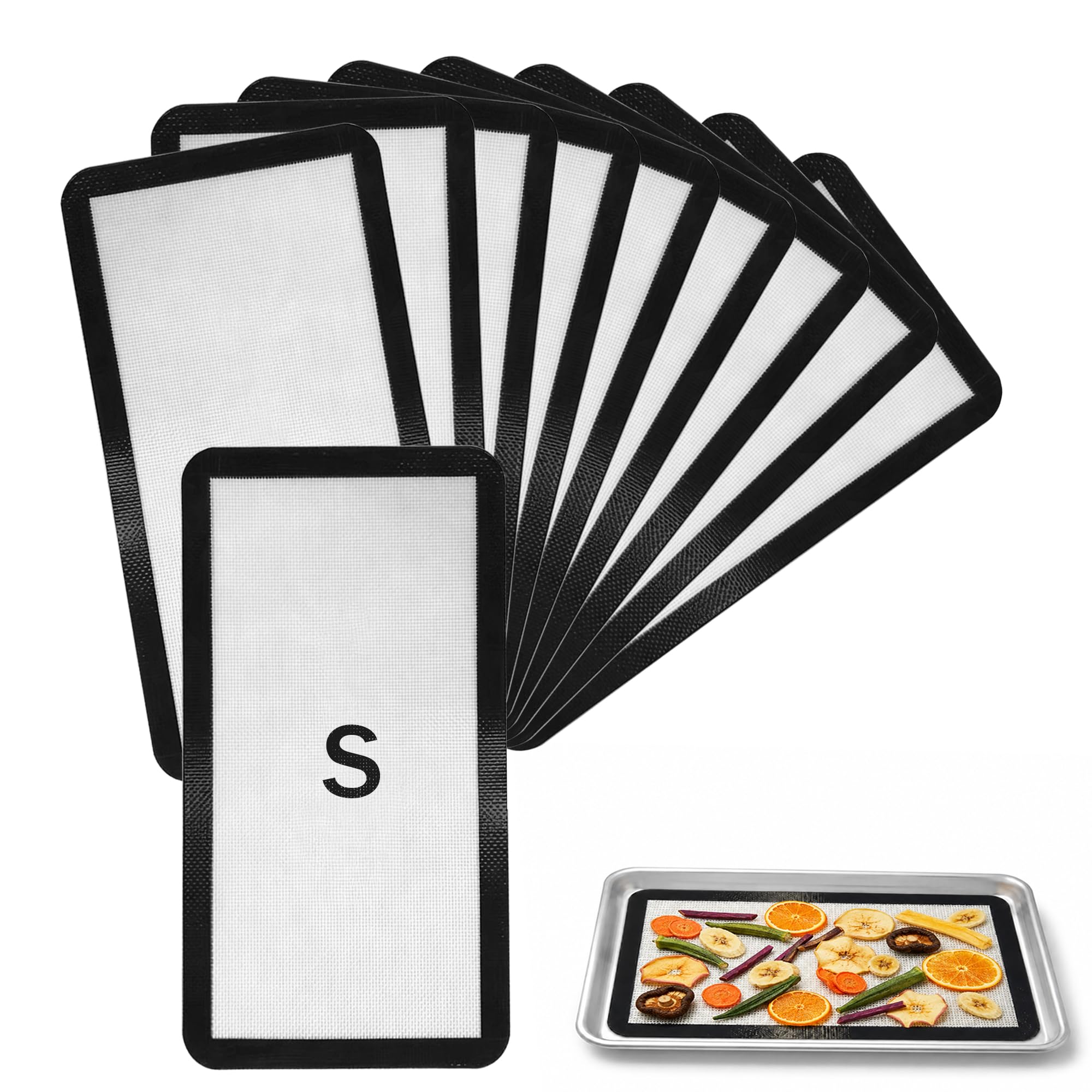 10 Pcs Silicon Baking Mat Compatible with Harvest Right Freeze Dryer