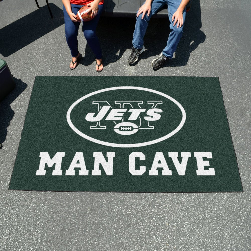 NFL - New York Jets Man Cave Rug - 5ft. x 8 ft.