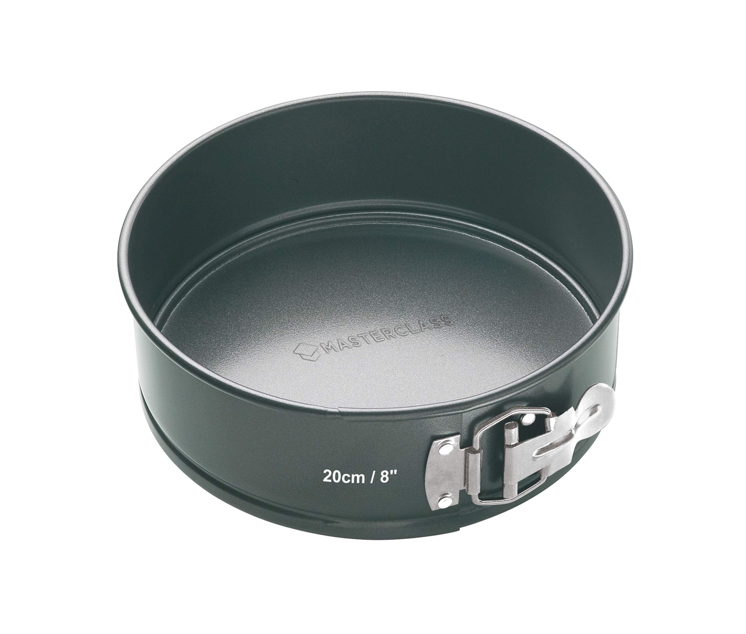 Kitchen Craft Master Class Non-Stick 20cm/8 Springform Round Cake Pan Tin KCMCHB19