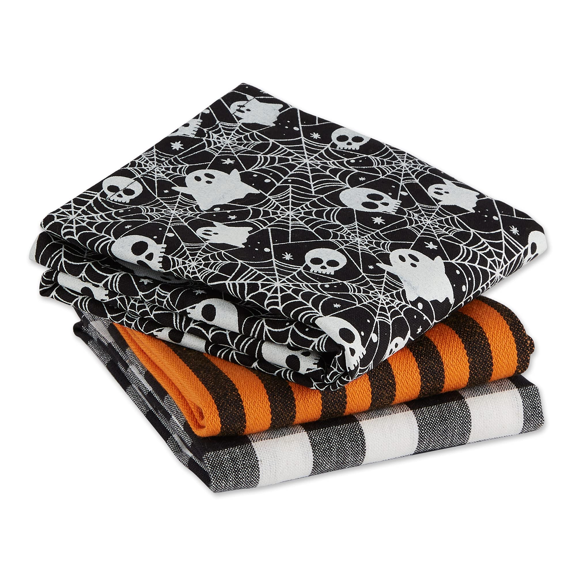 DII Asst Haunted Objects Dishtowel (Set Of 3)