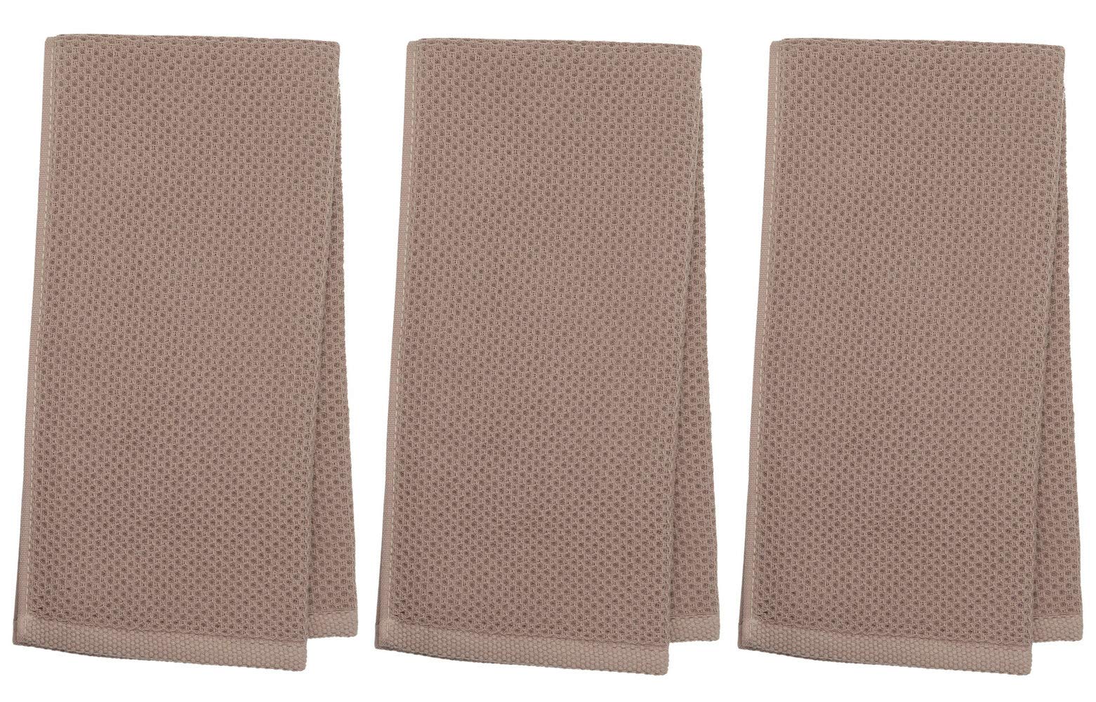 Mia'Sdream Cotton Dish Towels For Kitchen, Kitchen Towels, Hand Face Head Towel Waffle Weave, Soft And Absorbent Bath Guest Gym