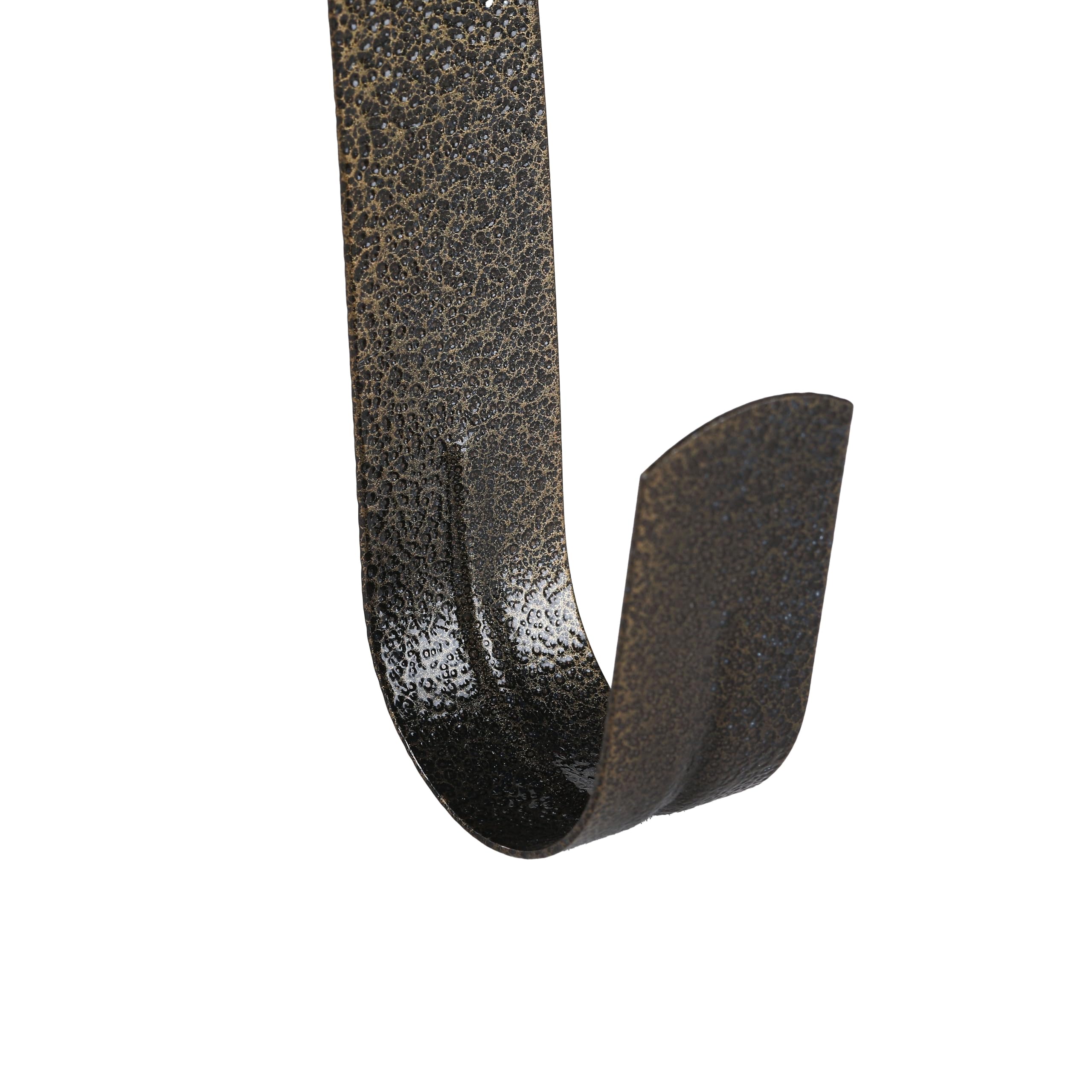 Sattiyrch 15 Wreath Hanger for Front Door,Sturdy Steel Wreath Door Hanger,Over The Door Hanger Hook (Textured Bronze,1)