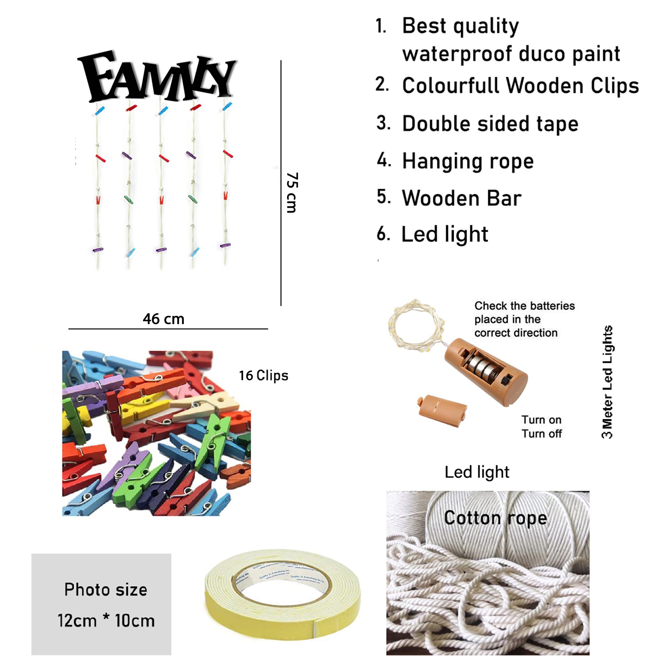 Vah-Kya Bat Hai !! Photo Wall Hanging, Memories Wall Hanging, Hanging Photo Frames For Wall Decoration, Moments Wall Hanging, Ph