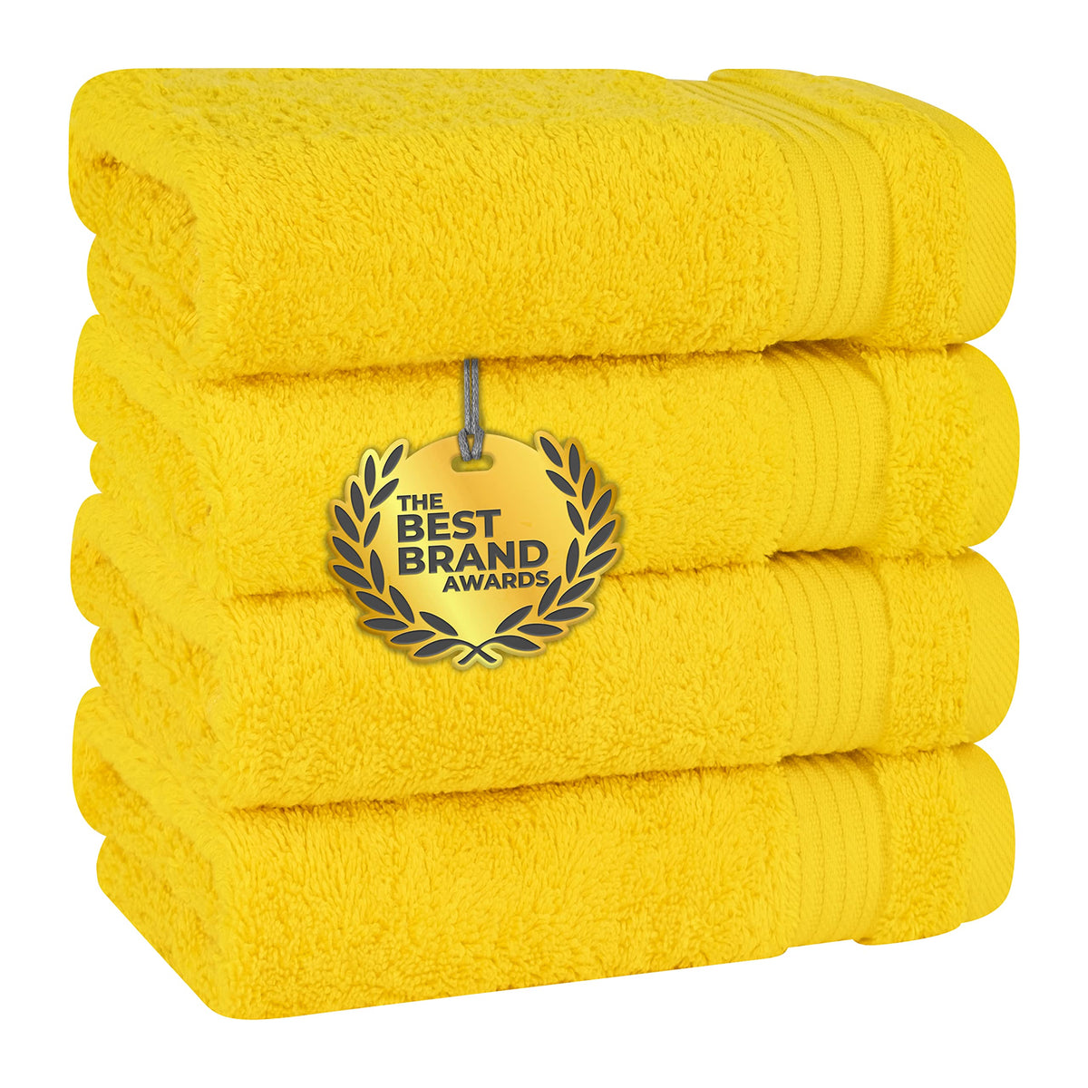Cotton Paradise Hand Towels For Bathroom, 100% Cotton Turkish 4 Piece Hand Towel Set, Soft Absorbent Face Towels Clearance Set,