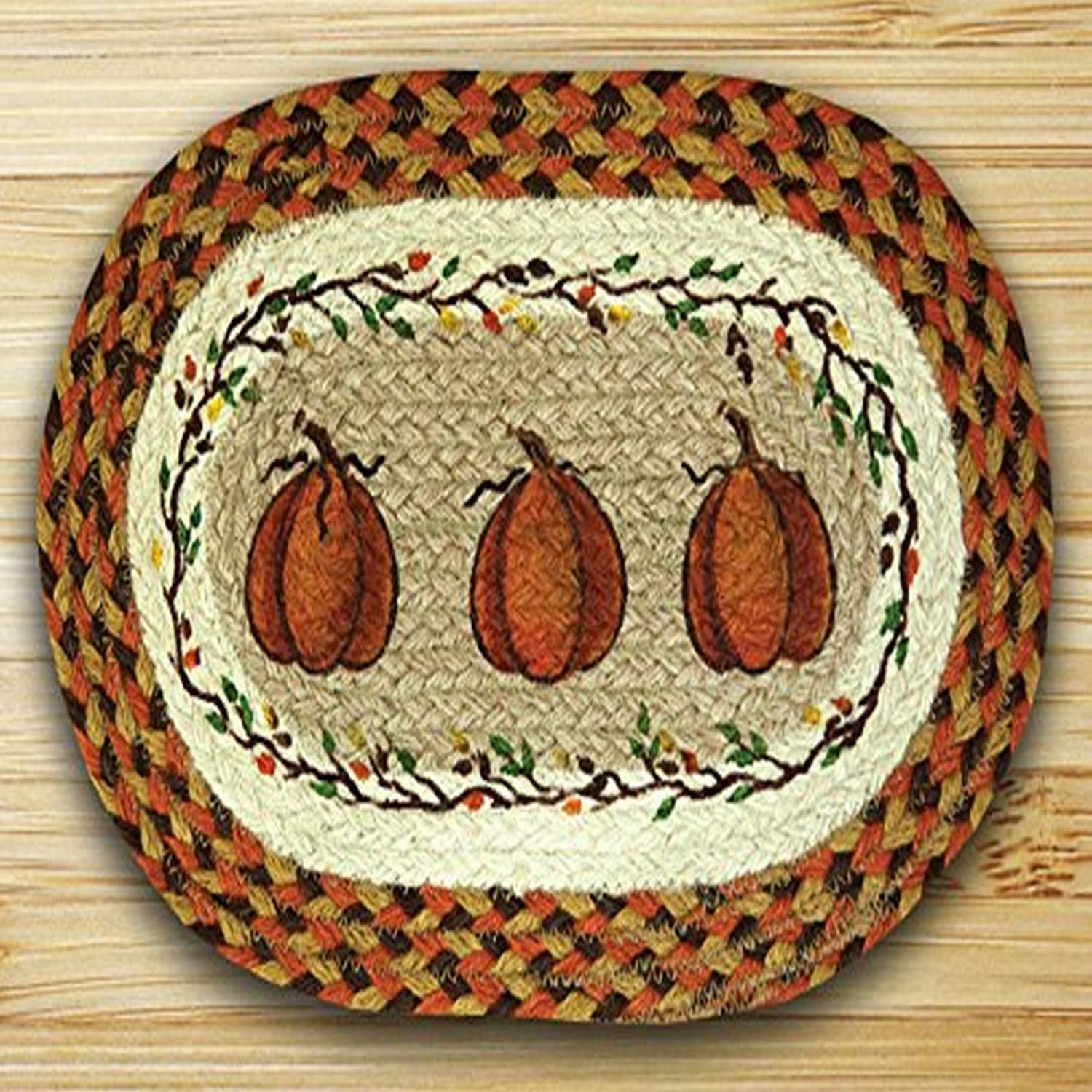 Earth Rugs 81-222Hp Trivet, 10 By 15'', Orange