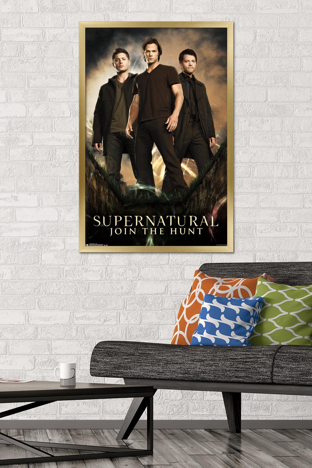 Trends International Supernatural - Group Wall Poster, 22.375'' X 34'', Gold Framed Version