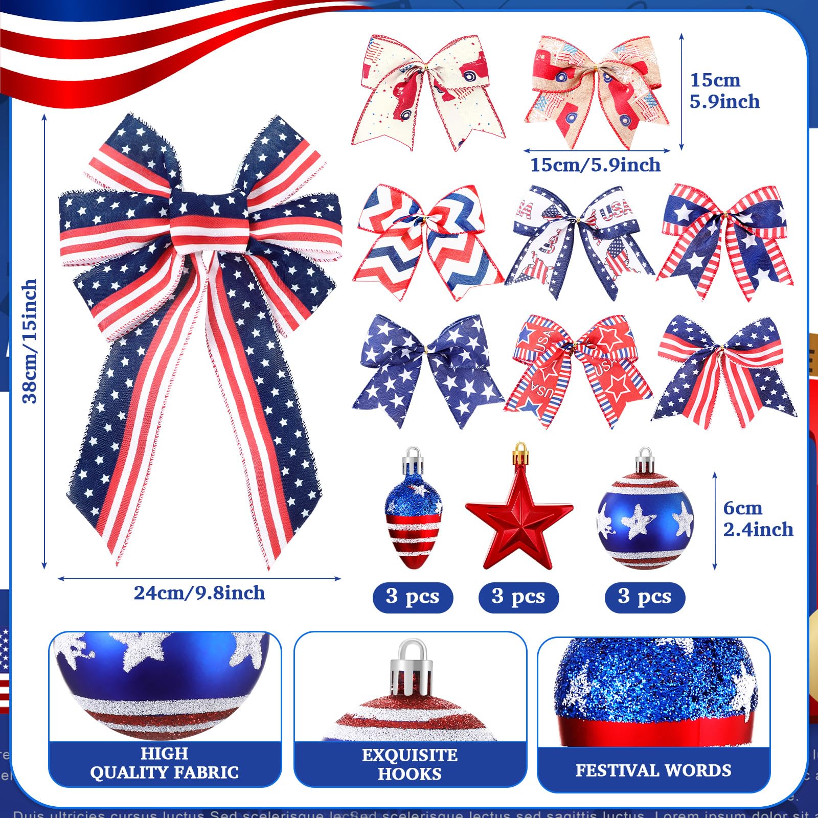 43 Pcs Thanksgiving Tree Ornaments Decorations Tree Topper Hanging Ornaments for Home Fall Holiday Party Decoration