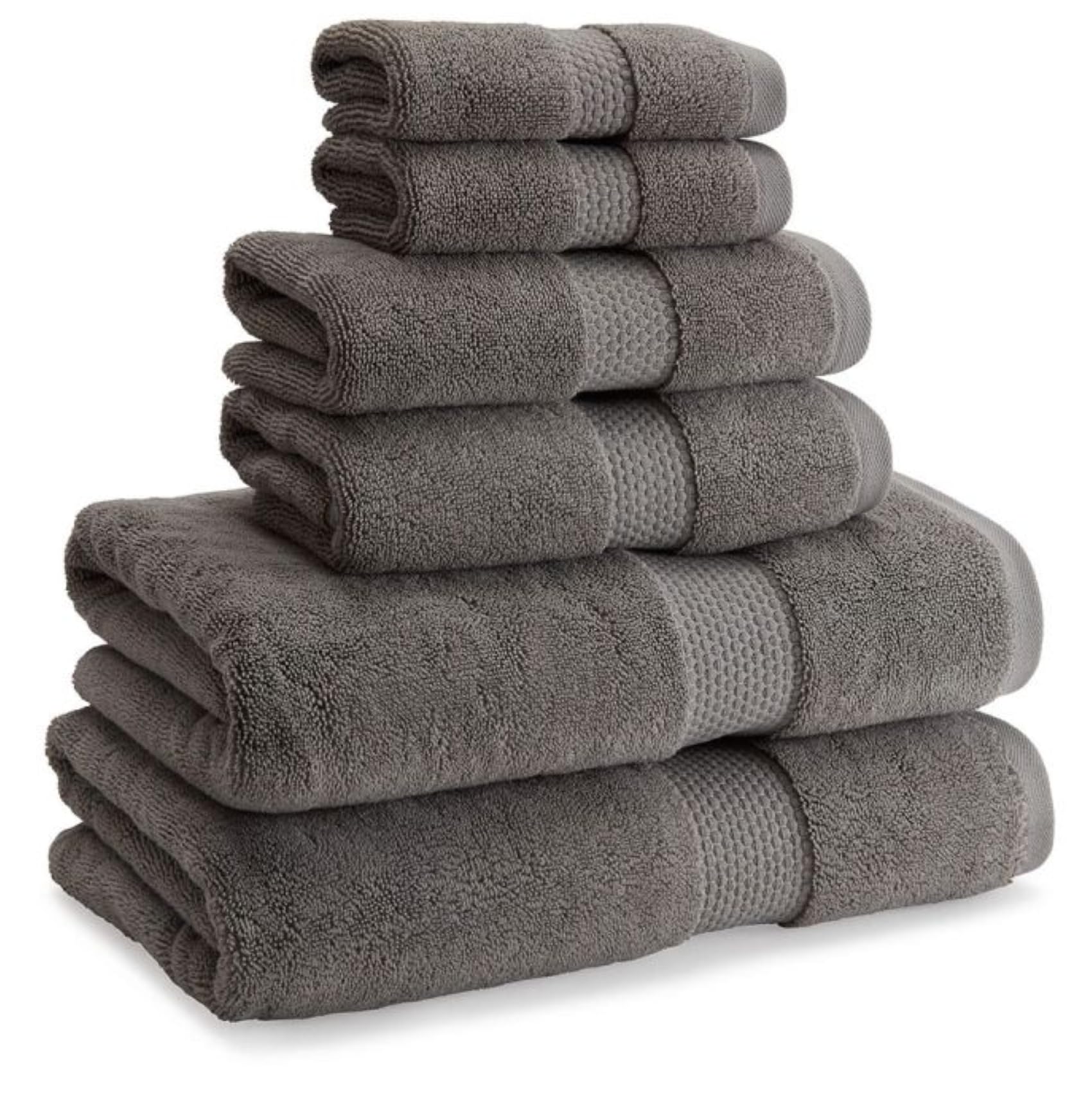 Kassatex Atelier Bath Towel 30'' X 54'' - 100% Turkish Cotton - Chalk