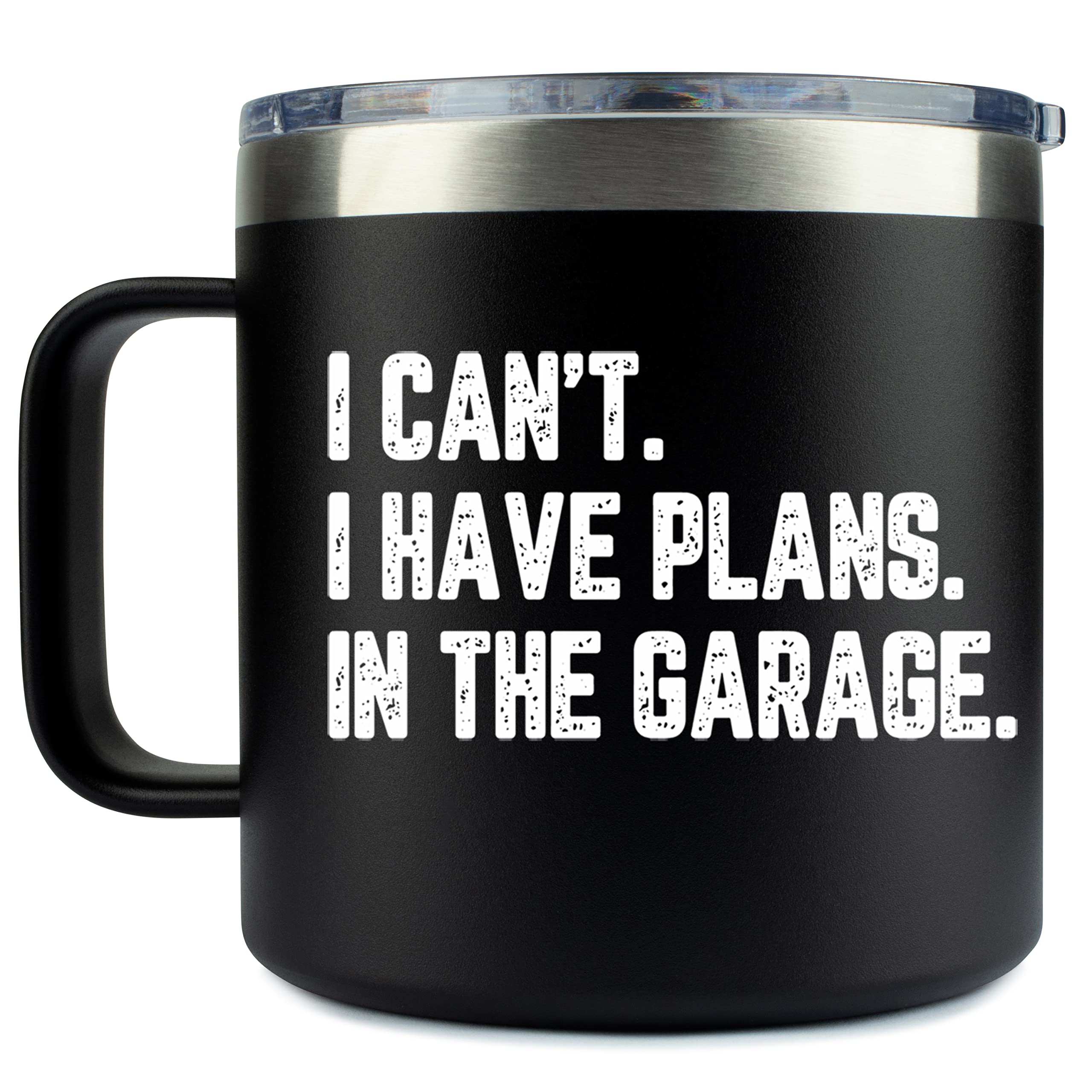Klubi I Cant I Have Plans In The Garage Cup 14Oz Cup Birthday Gifts For Dad Birthday Gift Birthday Gifts For Men Birthday Gift I