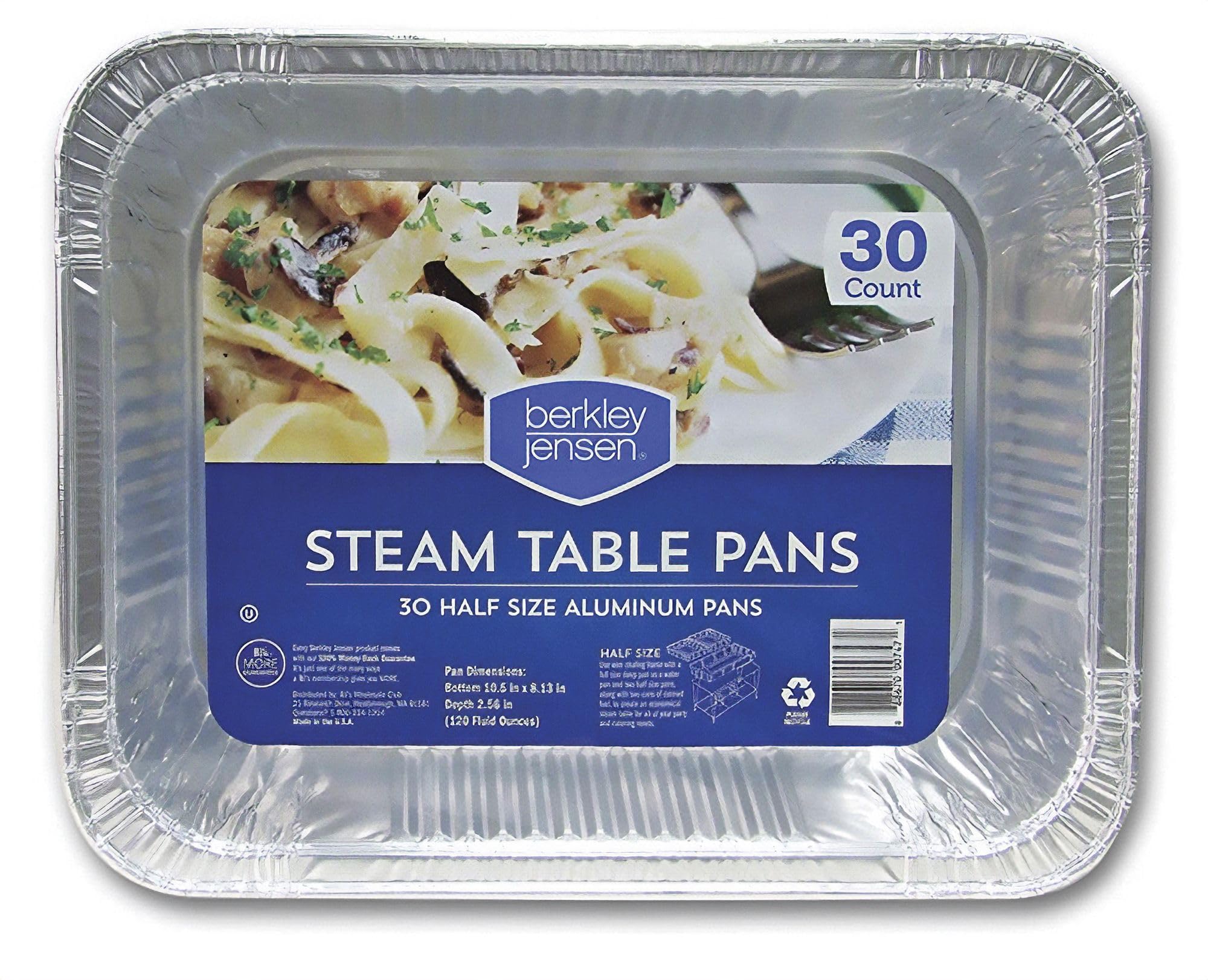 Berkley Jensen Full-Size Steam Table Pans, 15 Ct. 725513764