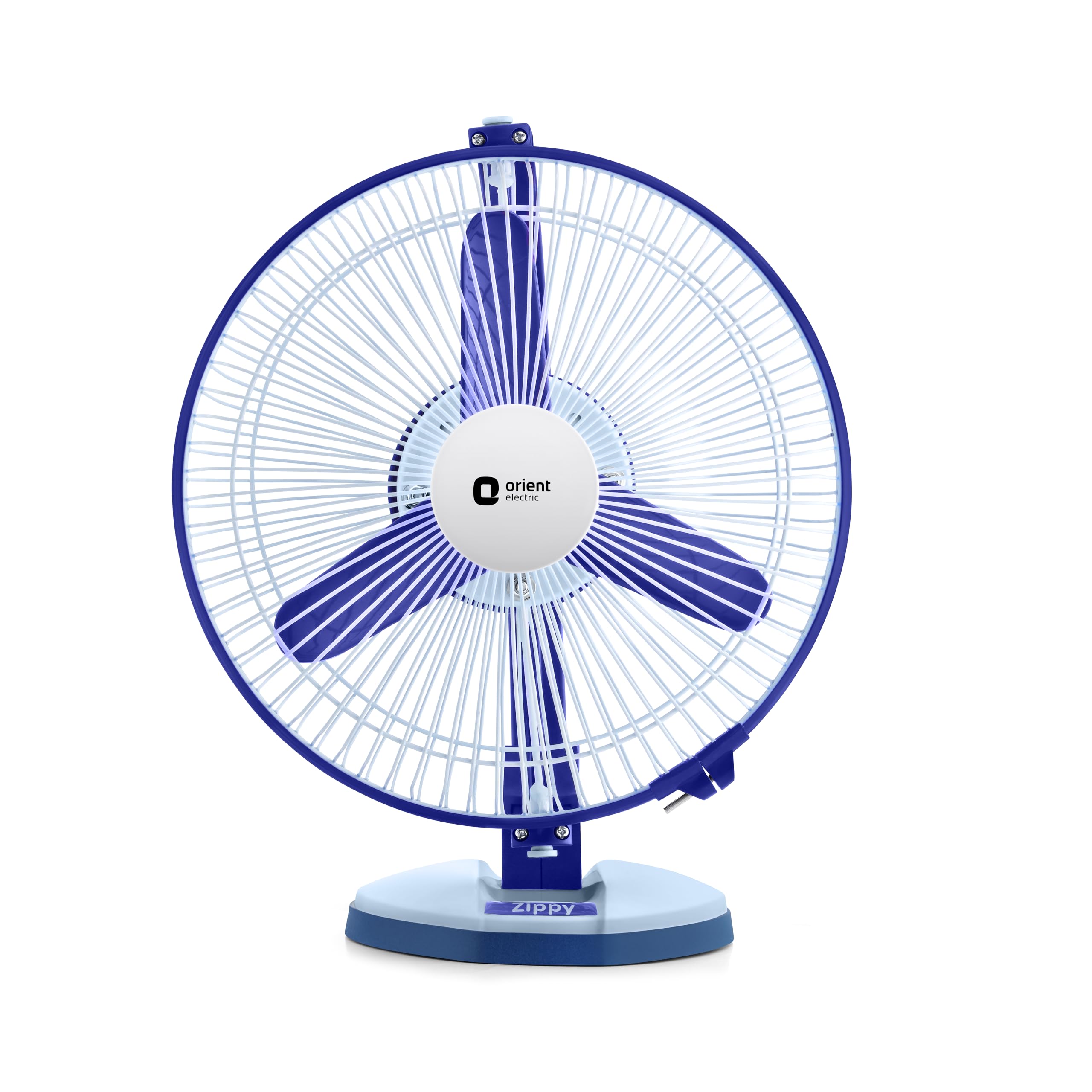 Orient Electric 230 Mm Zippy Table Cum Wall Fan | 2In1 MultiPurpose Fan | 2500 Rpm High Speed | Adjustable Rocker For Upward,