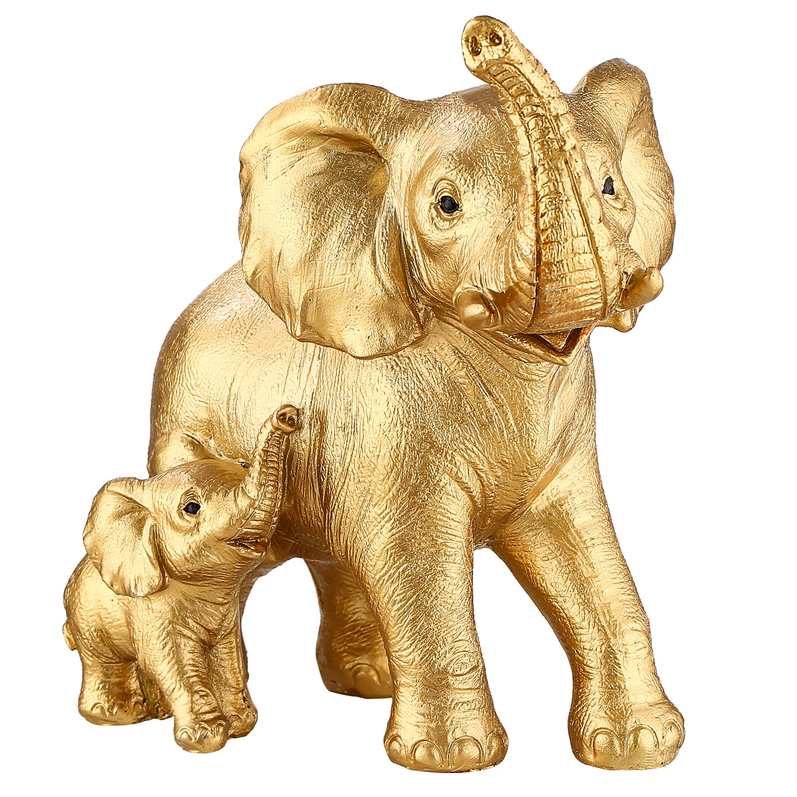 Ylncicn Elephant Statue - Elephant Decor - Mom Gifts - Elephant Gifts for Women - Home Decor Office Bookshelf TV Stand Living Ro