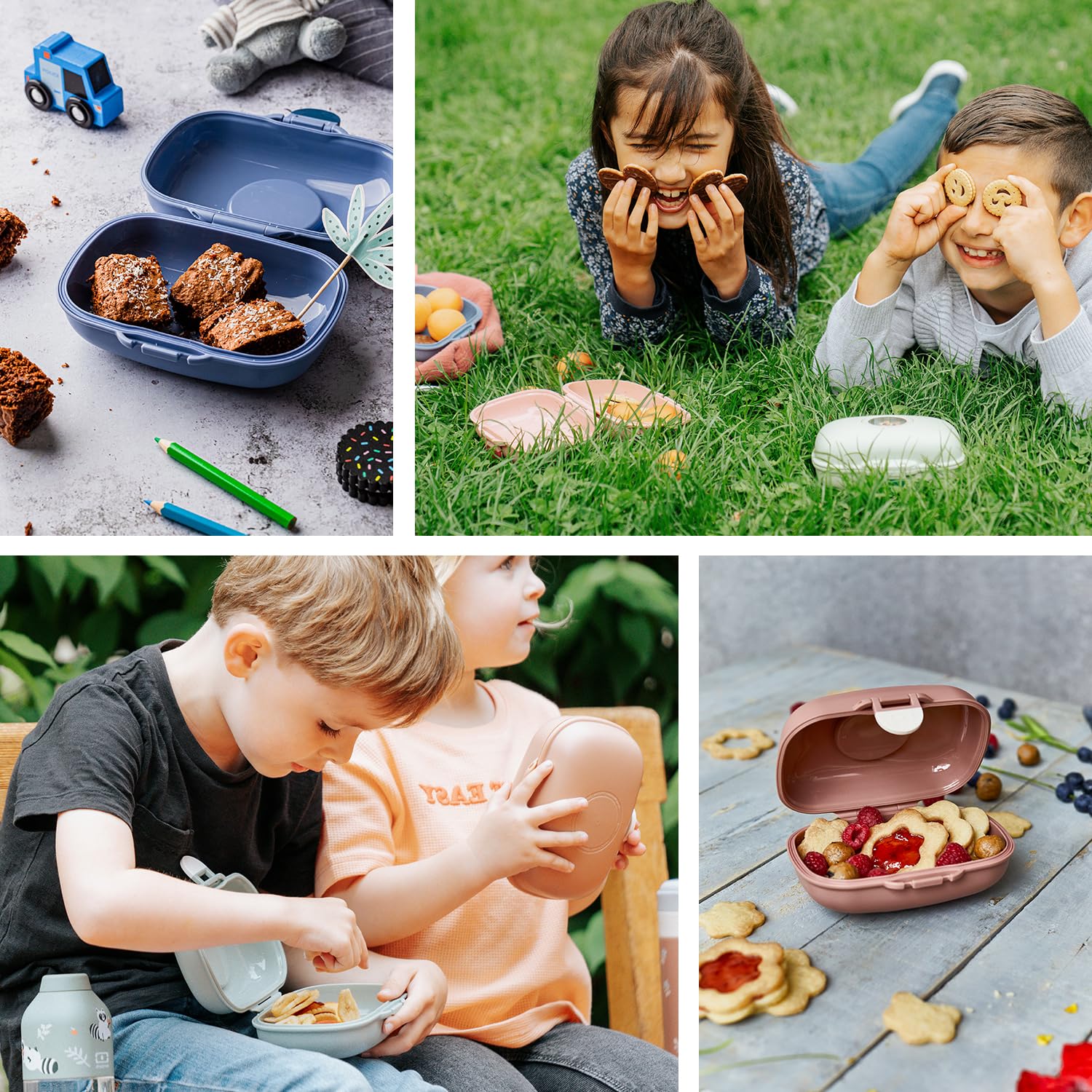 Monbento - Snack Box Mb Gram Infinity - Snack Box For Boys & Girls - Ideal For Lunches Or Snacks - Bpa Free - Food Grade Safe -