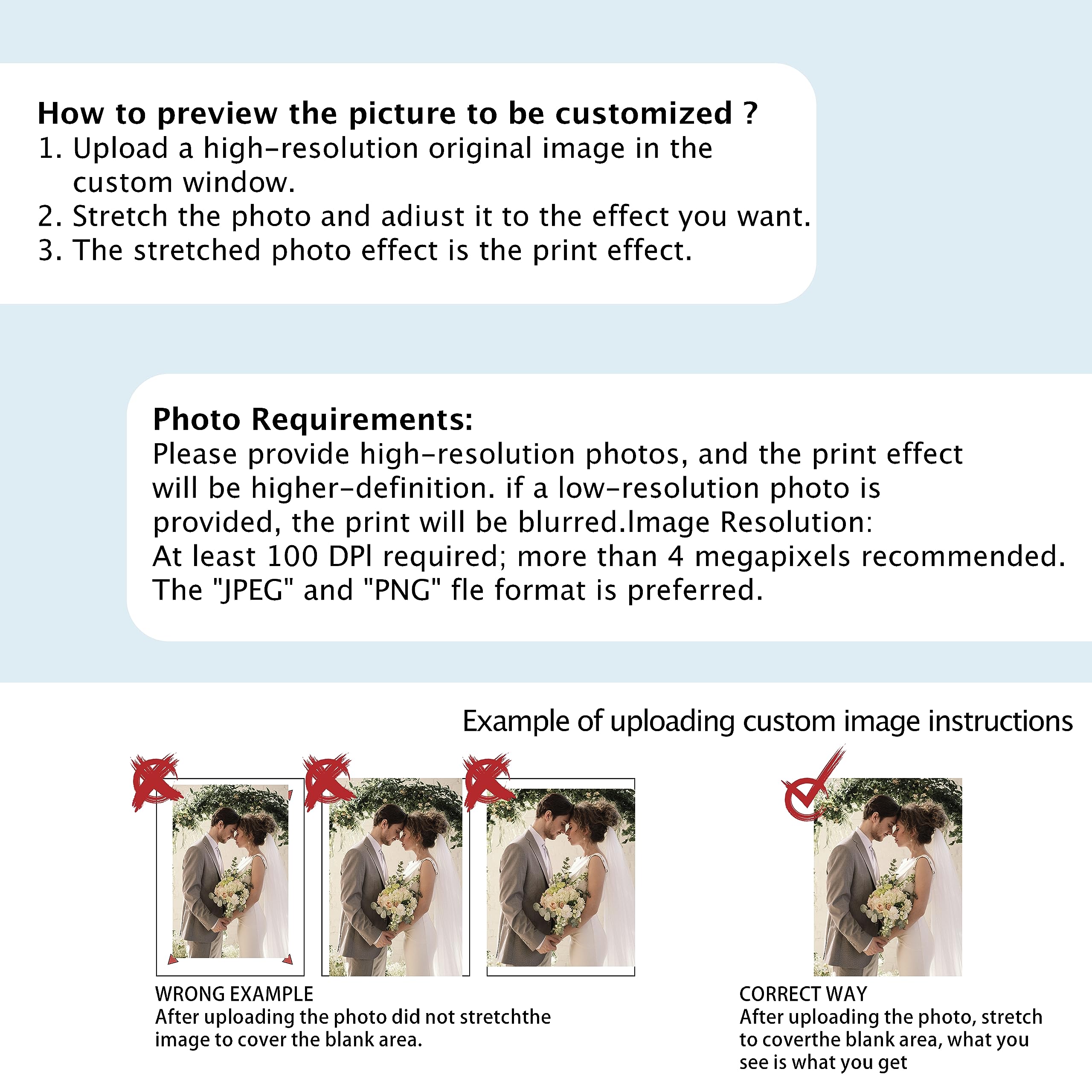 Personalized Custom Canvas Prints (Framed Canvas, 18'' X 30'') - Custom Canvas Print With Your Photo - Perfect For Home Decor, G