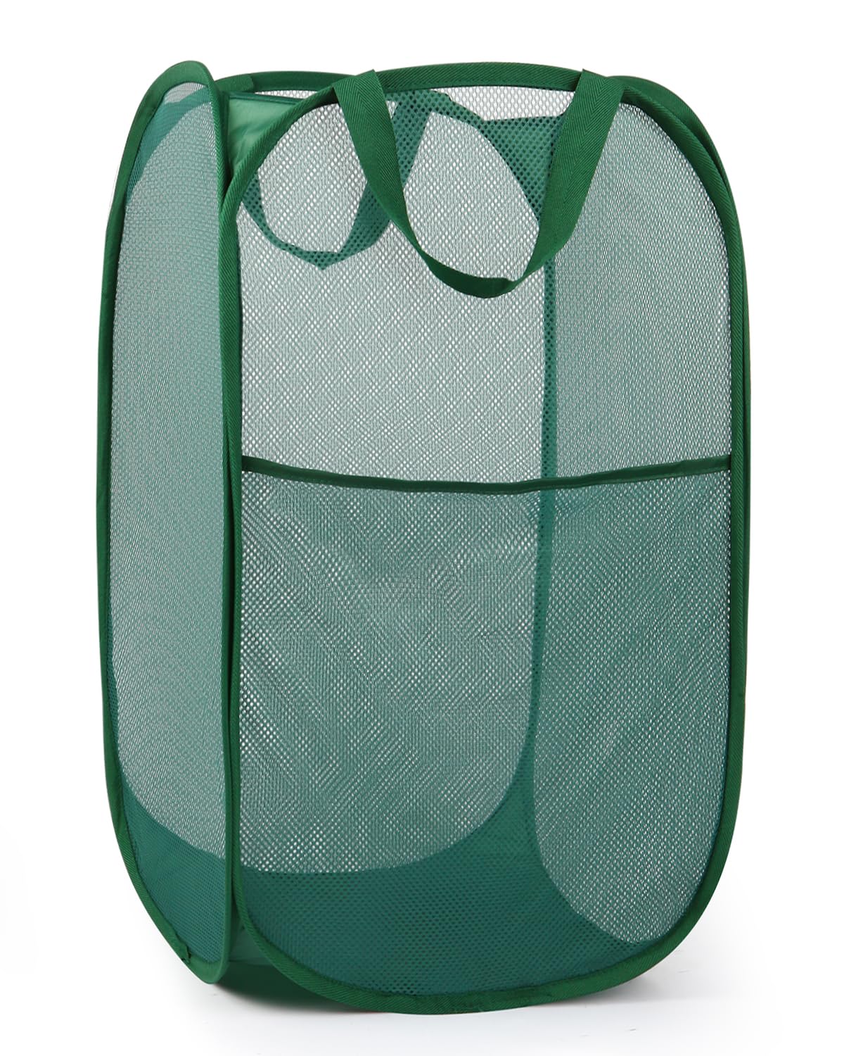 Durable Collapsible Laundry Baskets, Tear-Resistant Pop Up Hamper For Laundry, Foldable Clothes Hamper With Reinforced Carry Han