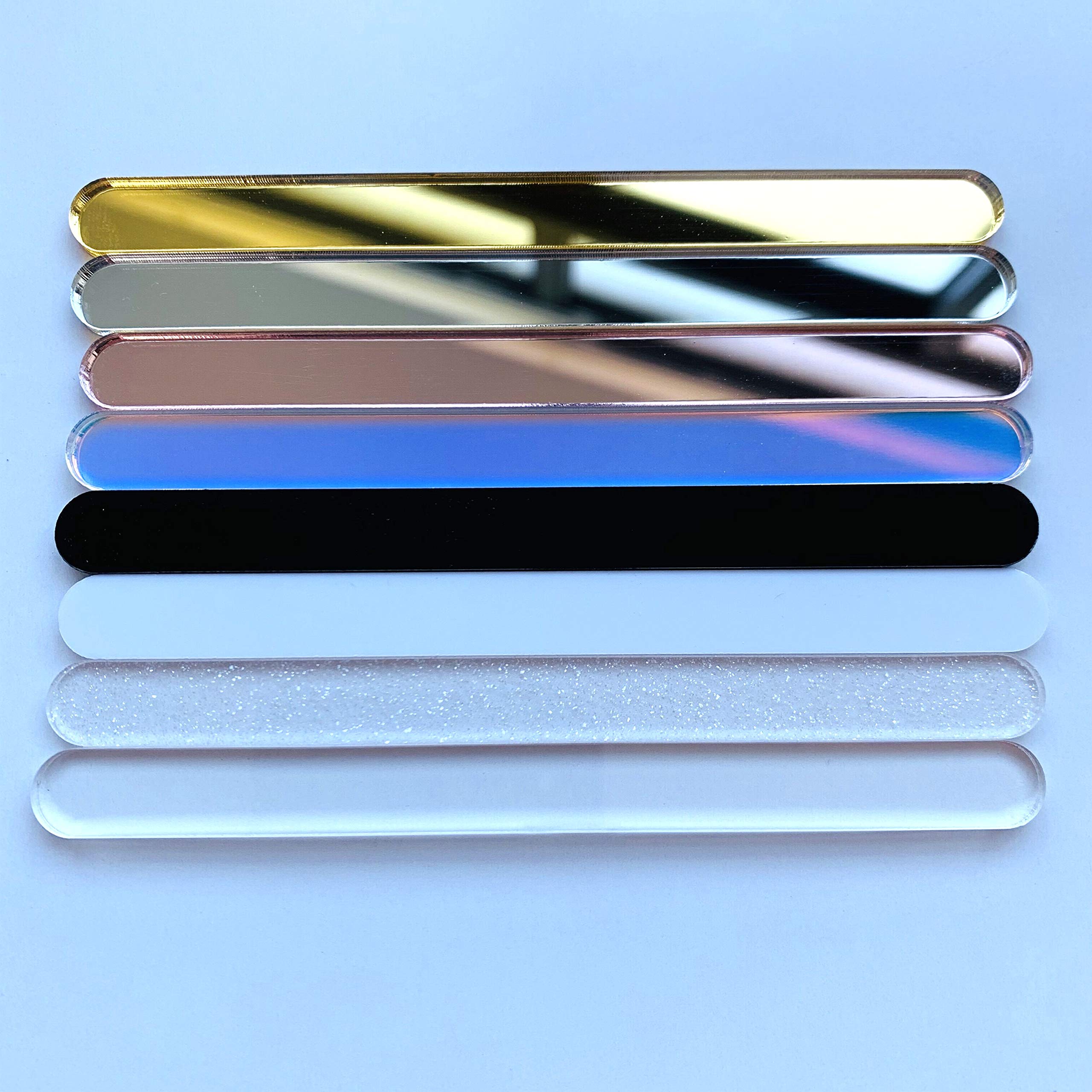 20 Pcs Acrylic Cakesicle Popsicle Sticks For Ice Creamsicle Candy Apple (Black)