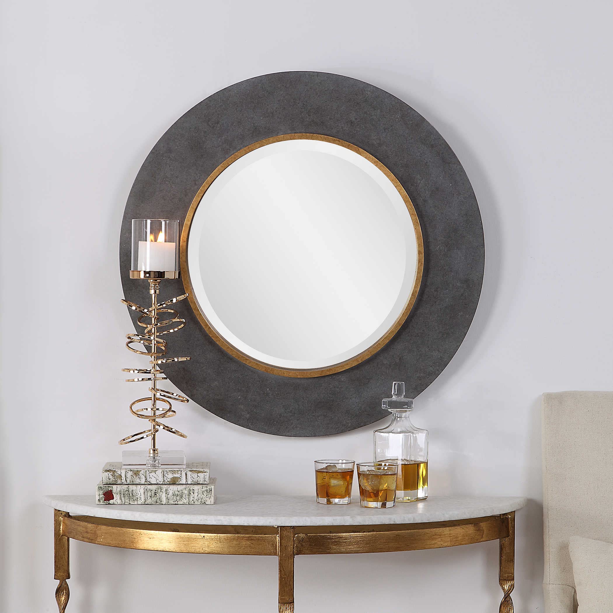 Uttermost 09491 Saul Round Mirror