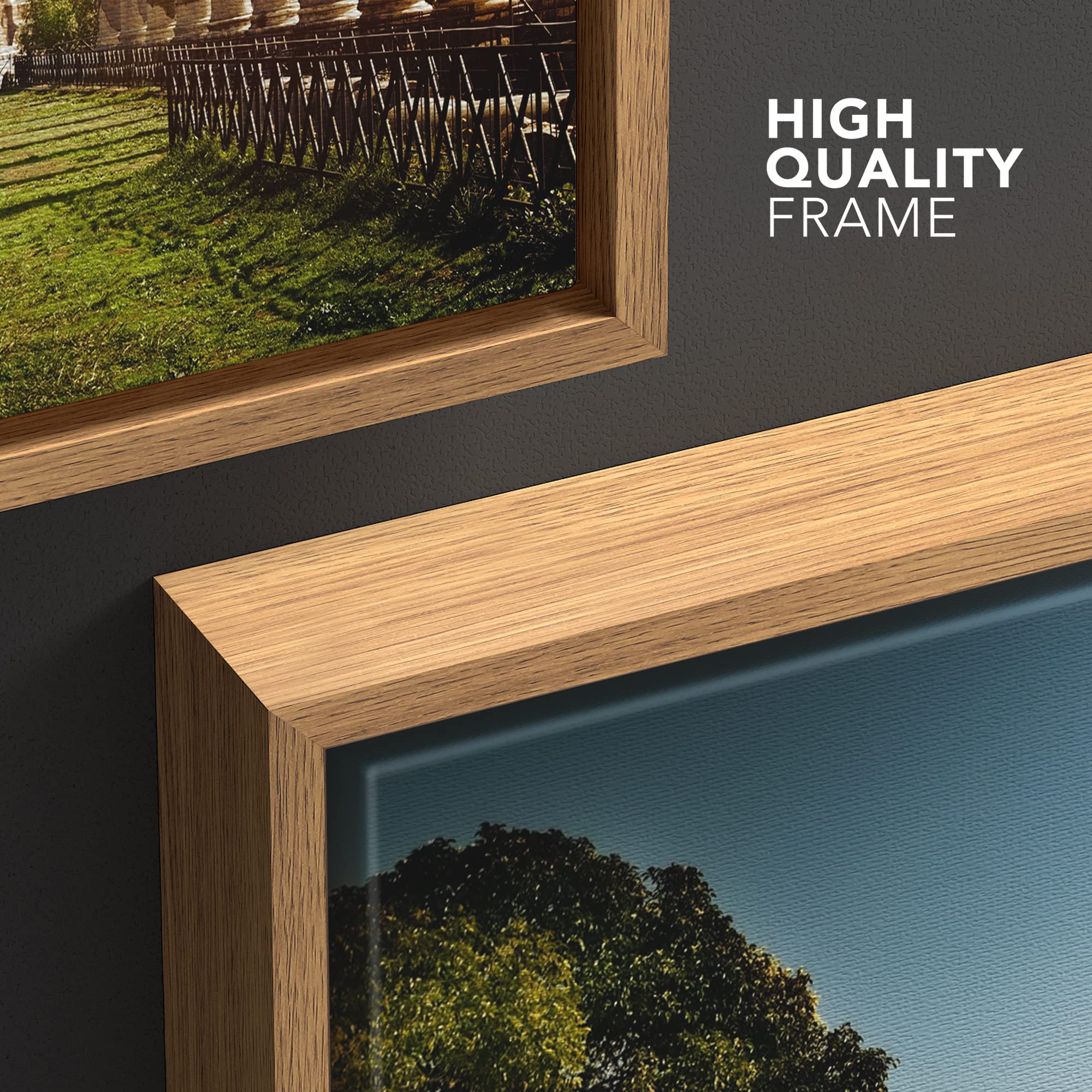 wall26 Framed Canvas Prints Wall Art - Colosseum in Rome  Italy - 24''x36'' Natural