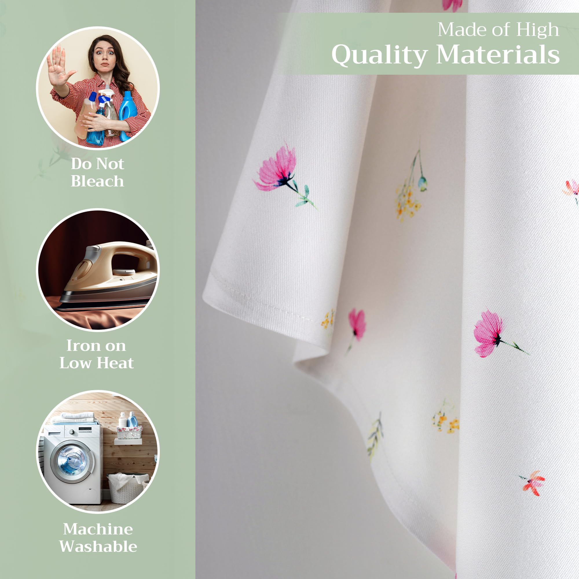 Maison D' Hermine Kitchen Towel 100% Cotton Quick Dry Cleaning Dishtowel For Gifts, Dining, Home, Wedding, Banquet, Buffet, Flow