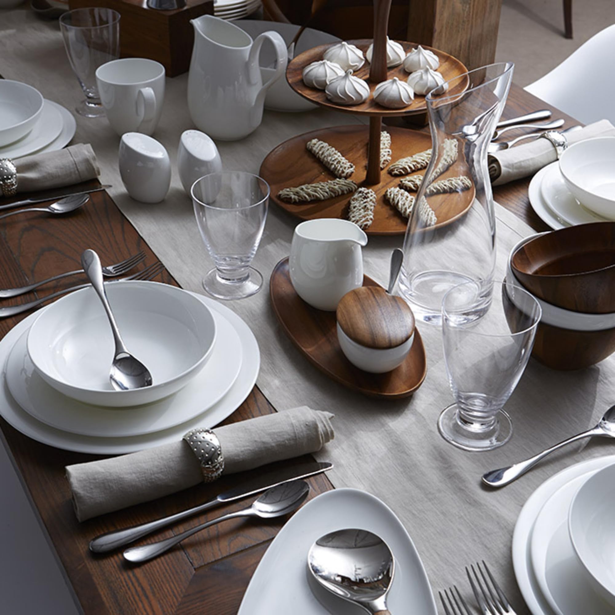 Namb   Mt0902 Skye Wood All-Purpose Bowl, Brown