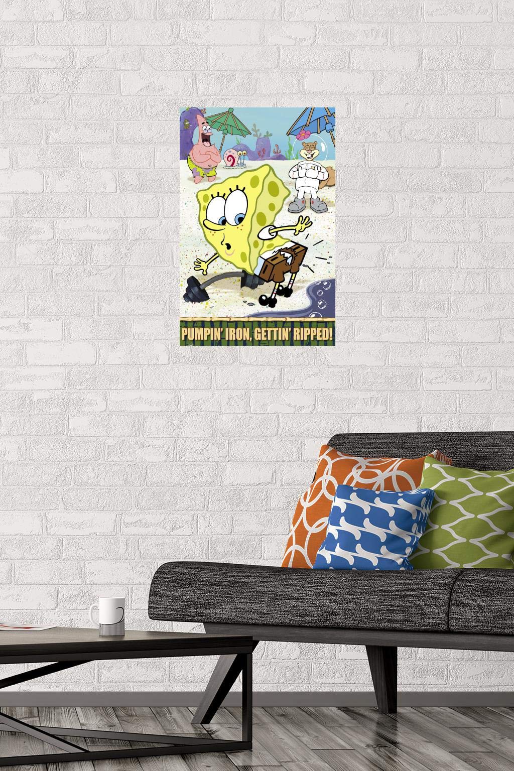 Trends International Nickelodeon Spongebob - Ripped Wall Poster, 14.72 ...