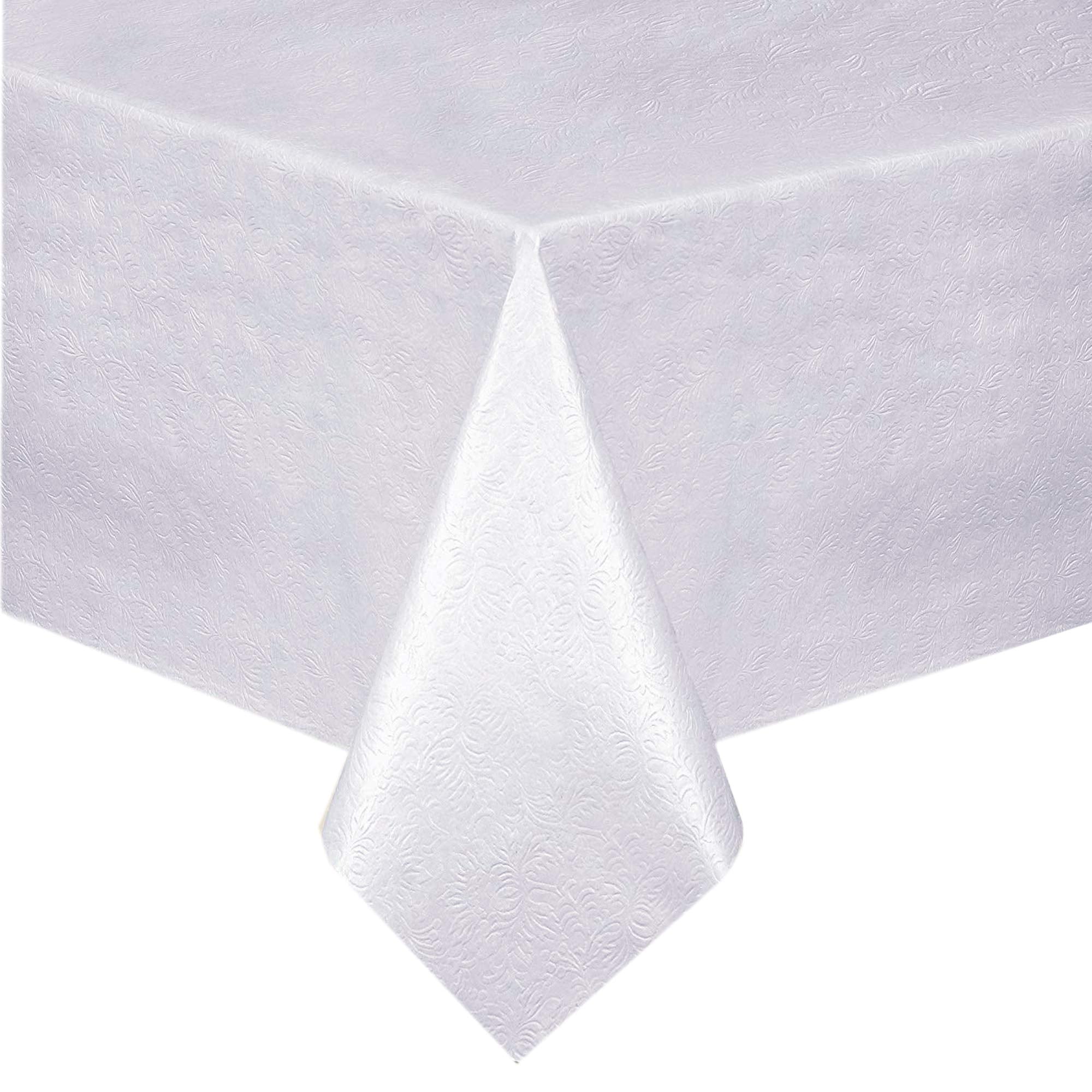 Home Bargains Plus Quilted Heavy Duty Table Pad Protector With Flannel Backing - Cut To Fit -70'' Round