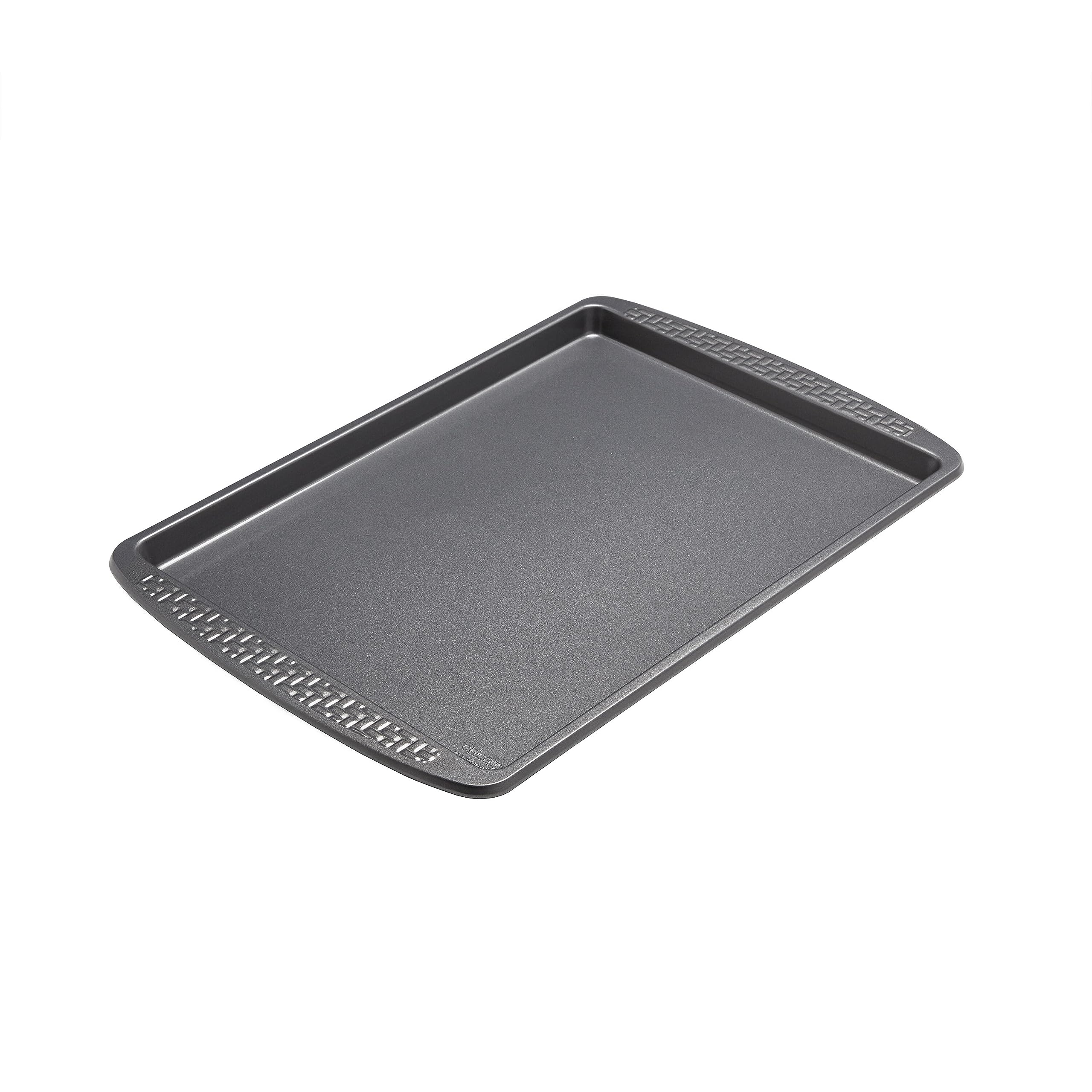 Chicago Metallic Everyday Non-Stick Large Baking Cookie Sheet. Perfect For Making Cookies, One-Pan Meals, Roasted Vegetables, An