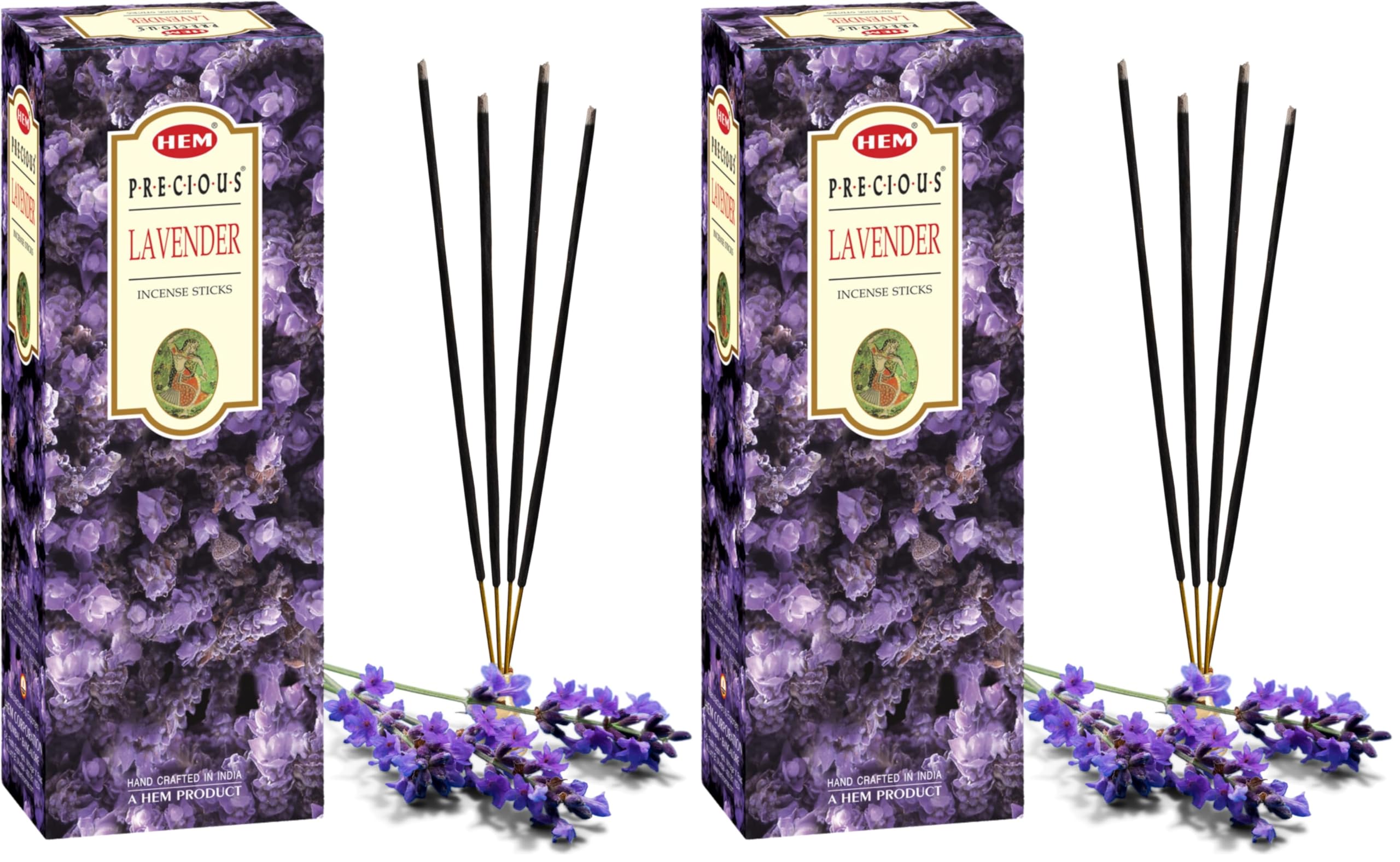 HEM Lavender Incense Sticks Pack of 240 | Natural Relaxing | Aromatherapy Incense for Air Purifier, Mind & Spirit & Ritualistic 