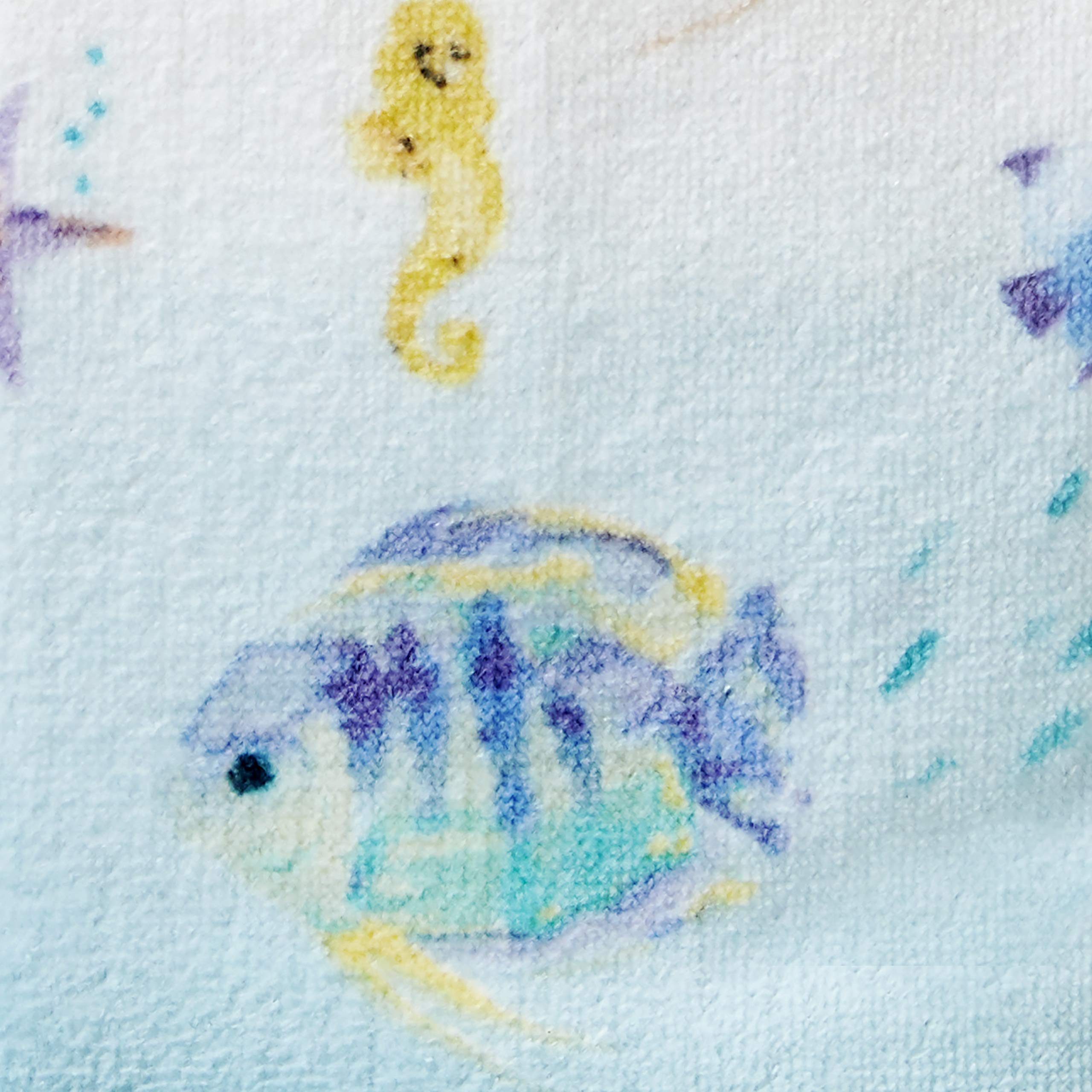 Skl Home Ocean Watercolor Hand Towel, Multi (2-Pack)