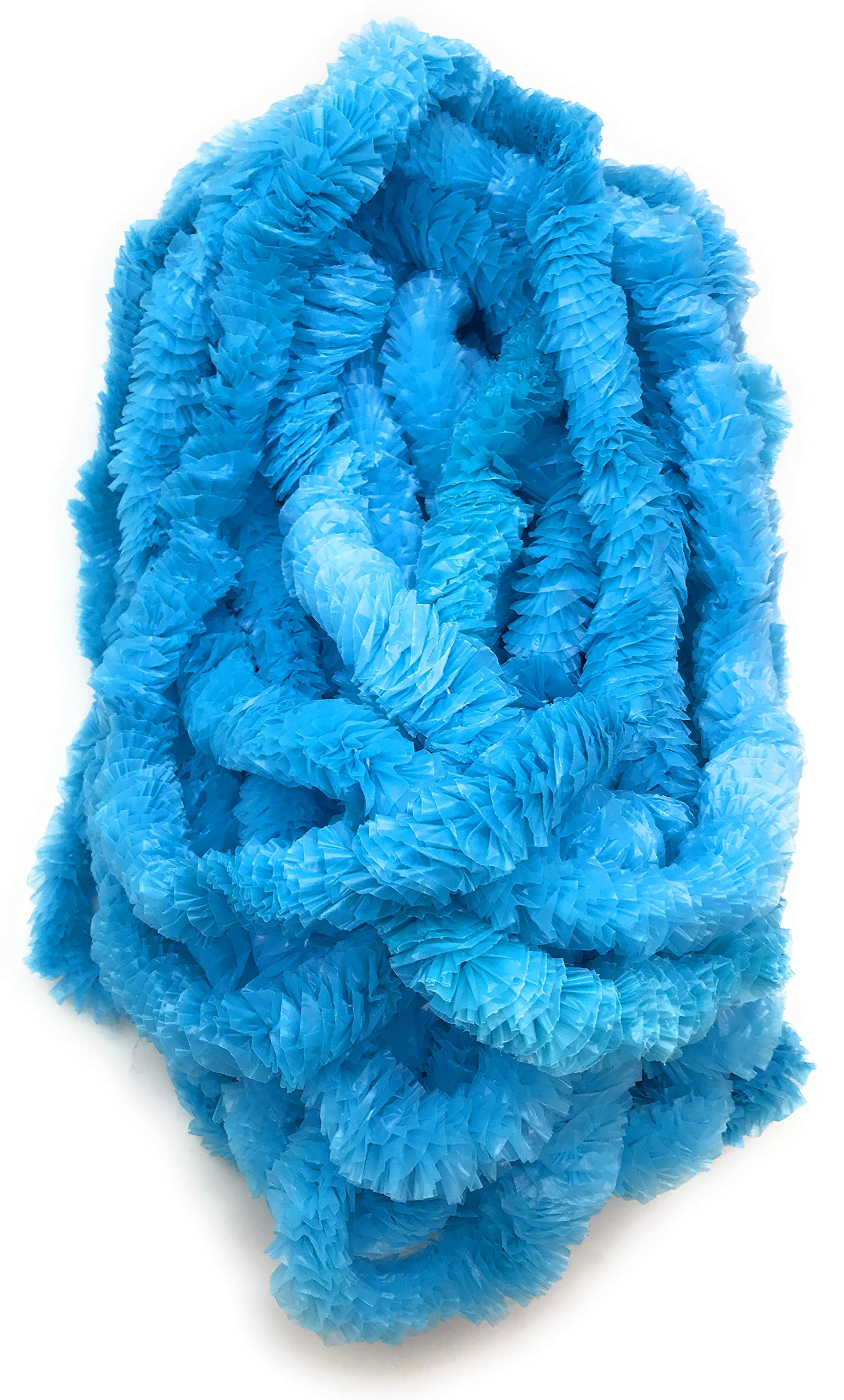 Oojami Baby Gender Reveal Leis Pack - Perfect For Baby Shower Announcement, Includes 48 Leis With 24 Blue And 24 Pink - Mahalo F