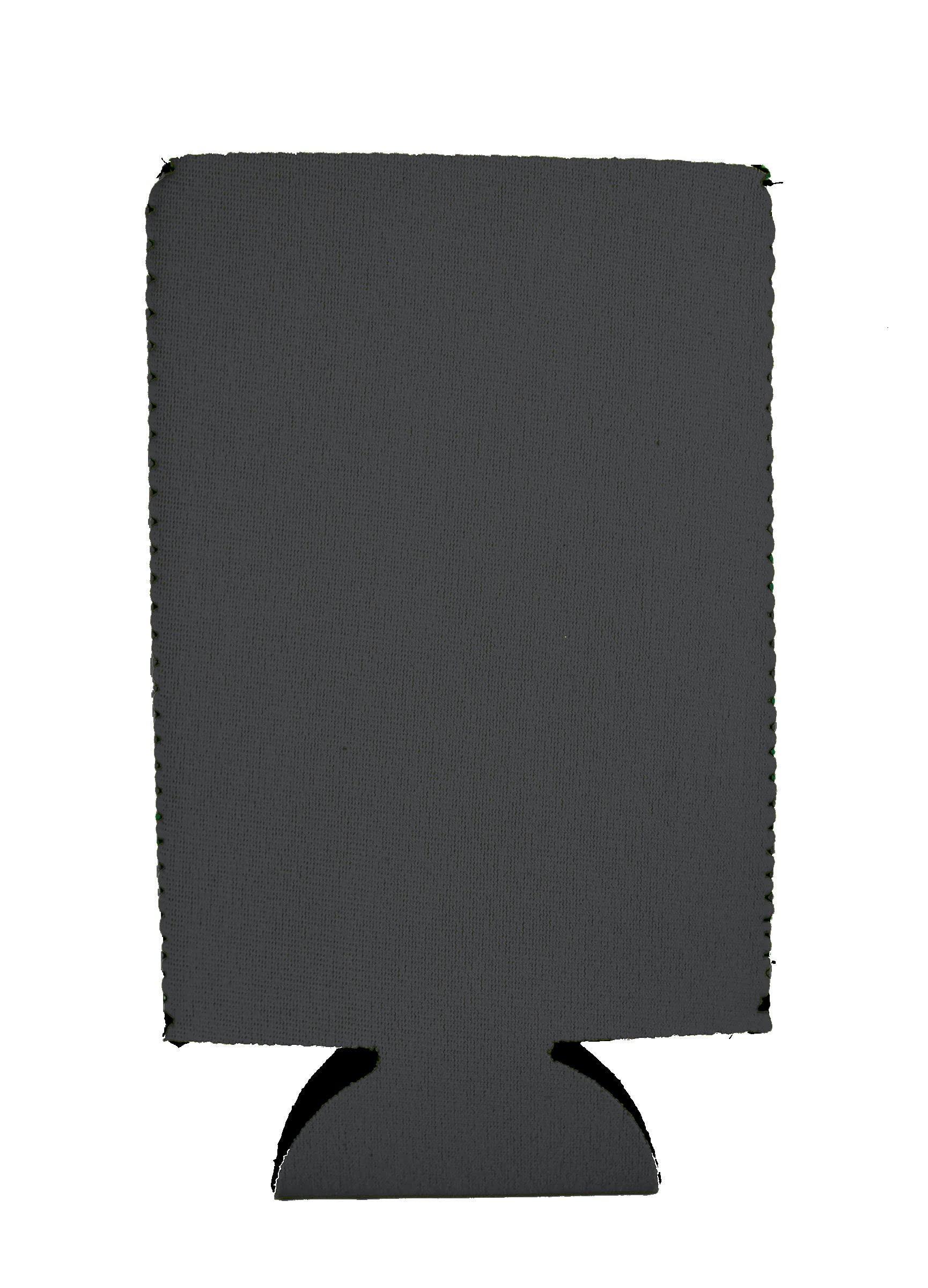 Blank Neoprene 16 Oz. Can Coolie (2 Pack, Charcoal)