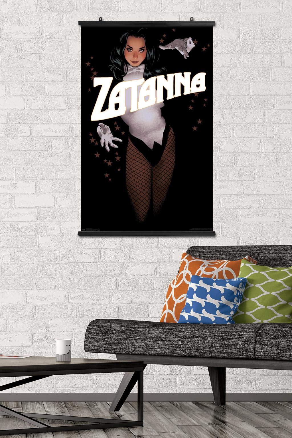 Trends International Dc Comics - Zantanna - Alex Ross Portrait Wall Poster, 22.375'' X 34'', Poster & Clip Bundle