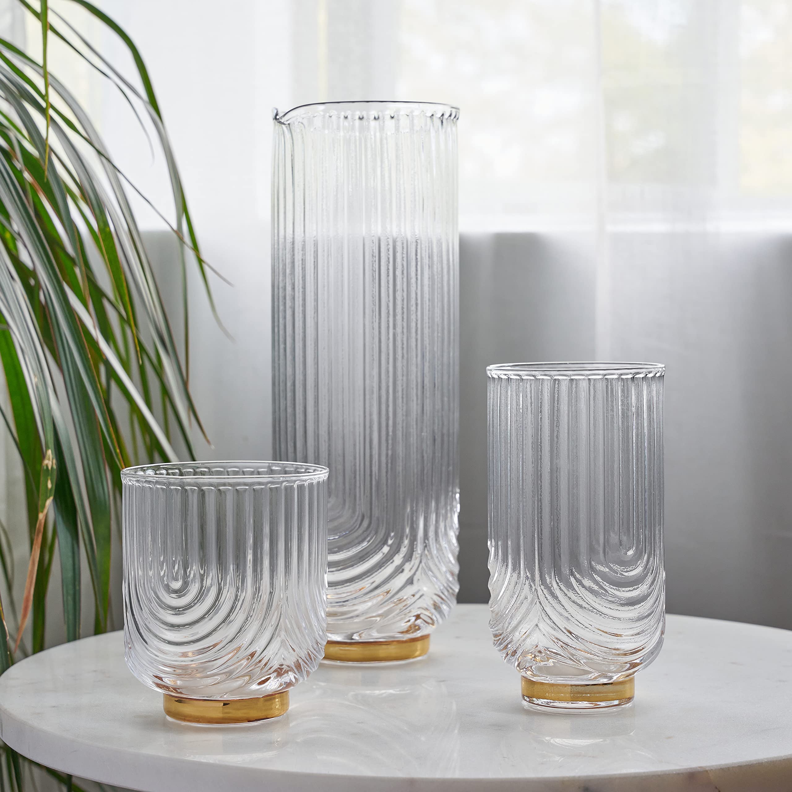 Gatsby Highball Glasses By Viski