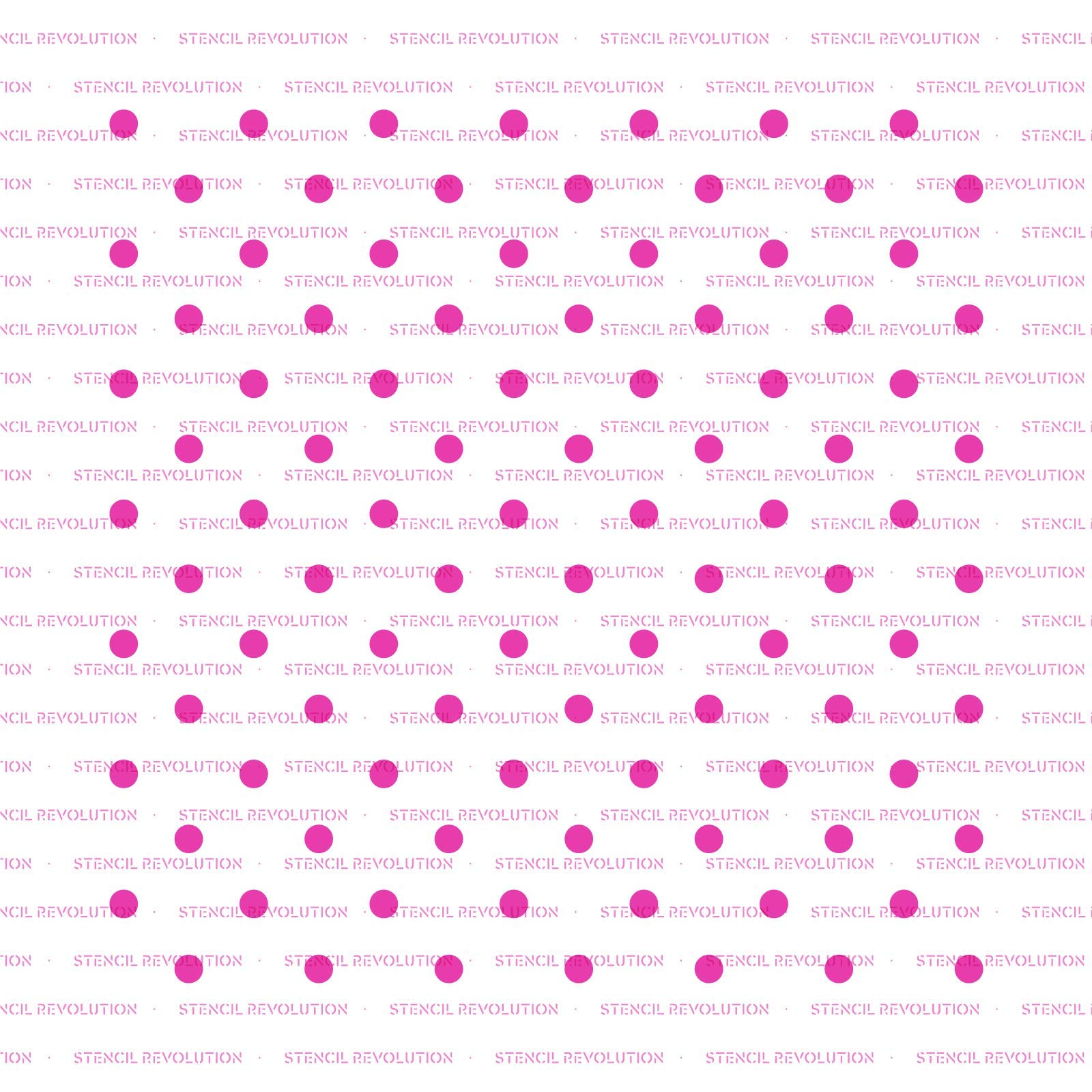 Super Dots Cookie Stencil - Perfect For Decorating Delicious Cookies With Cookie Stencils