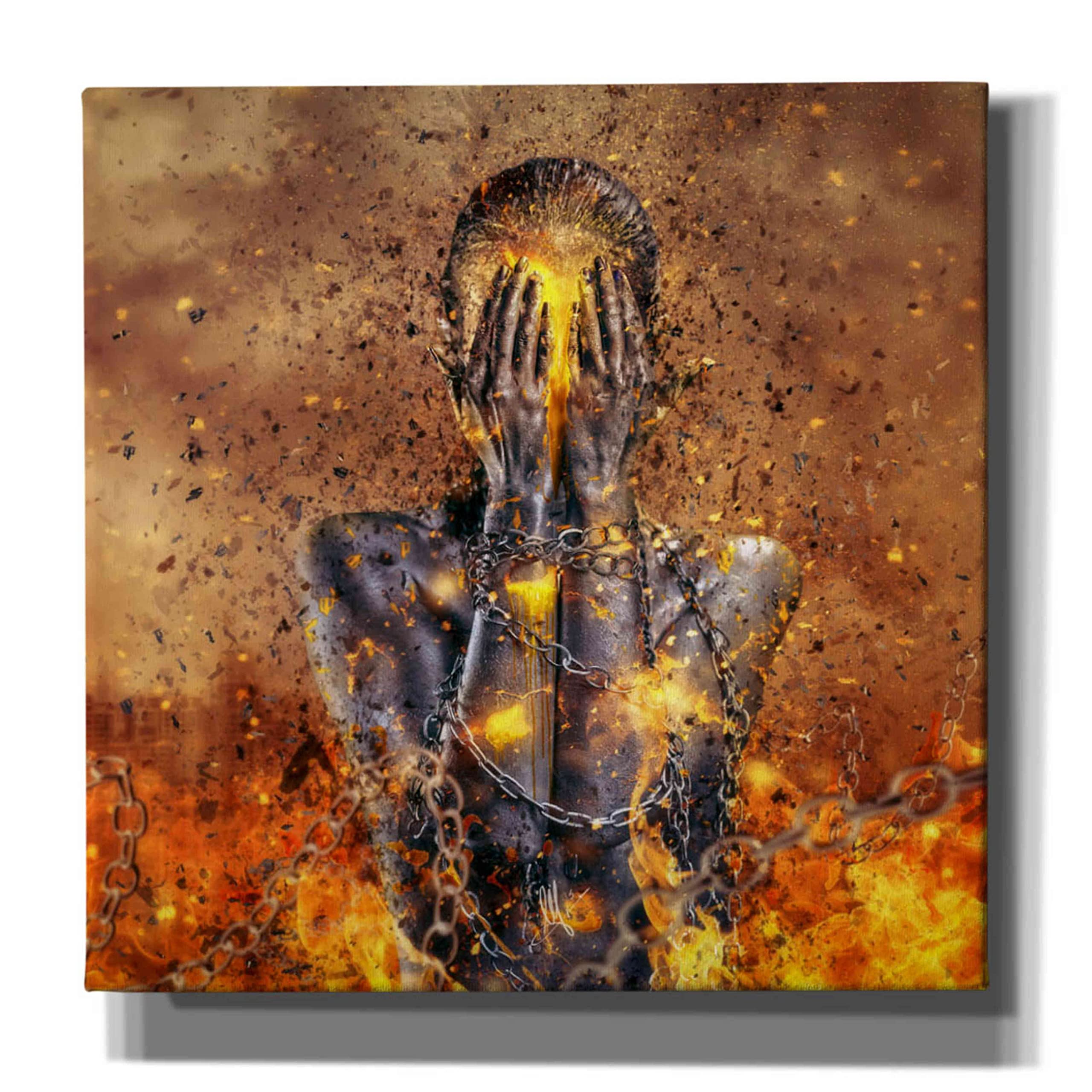 Cortesi Home 'Through Ashes Rise' By Mario Sanchez Nevado, Canvas Wall Art, 18''X18''