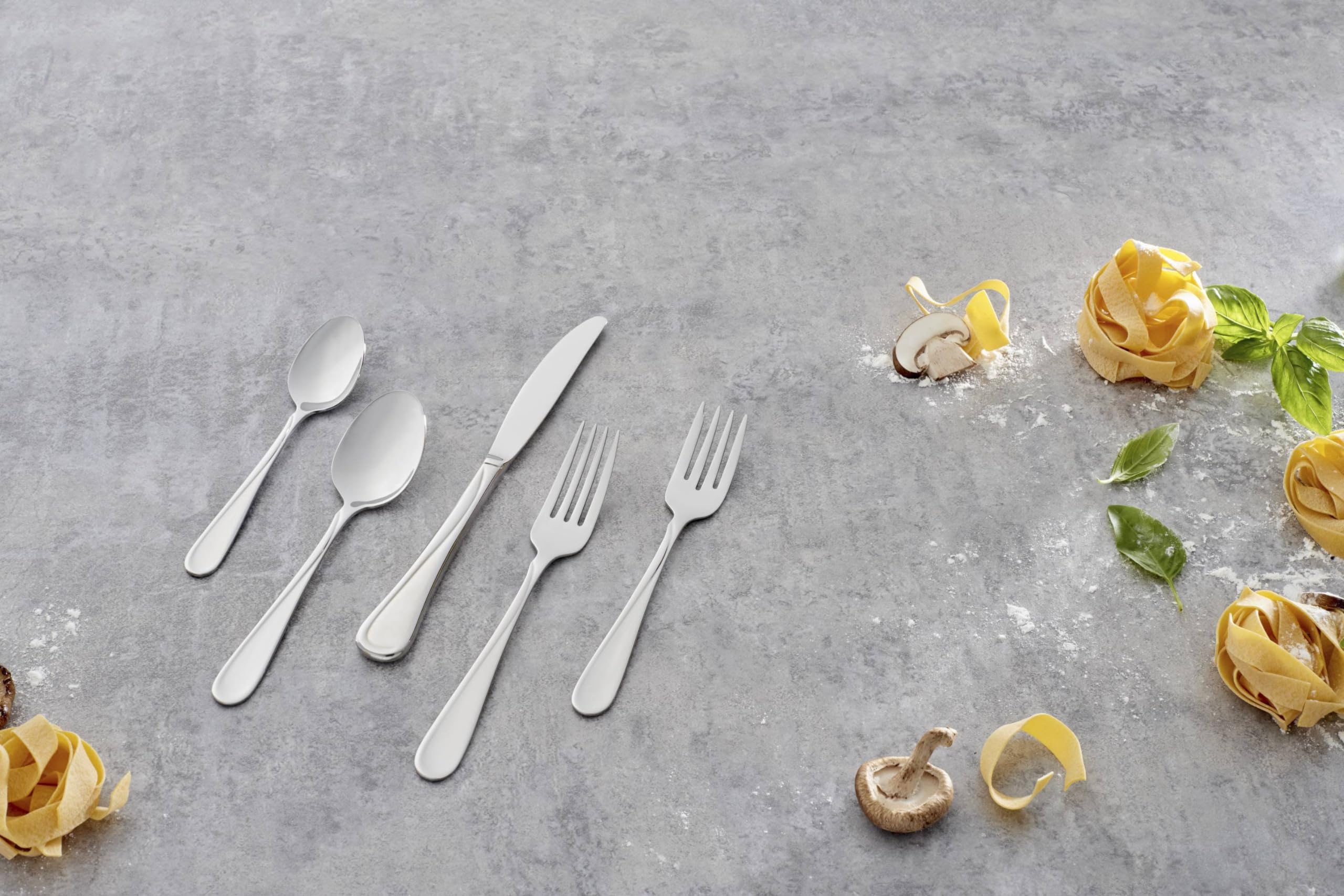 Oneida Flight 12-Piece Stainless Steel Flatware Set, Service For 4