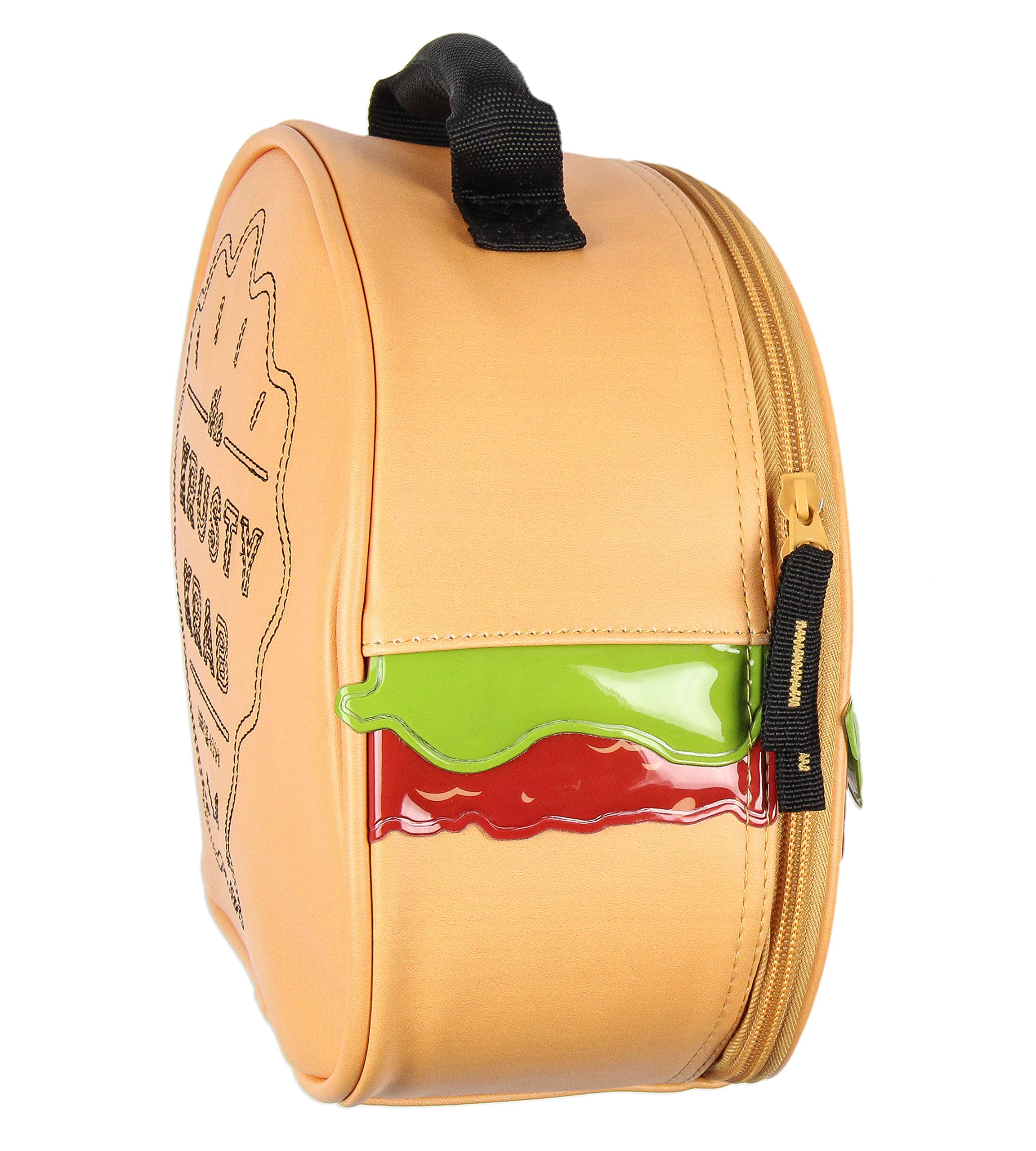 Intimo Nickelodeon Spongebob Squarepants Krabby Patty Single Compartment Lunch Box Bag