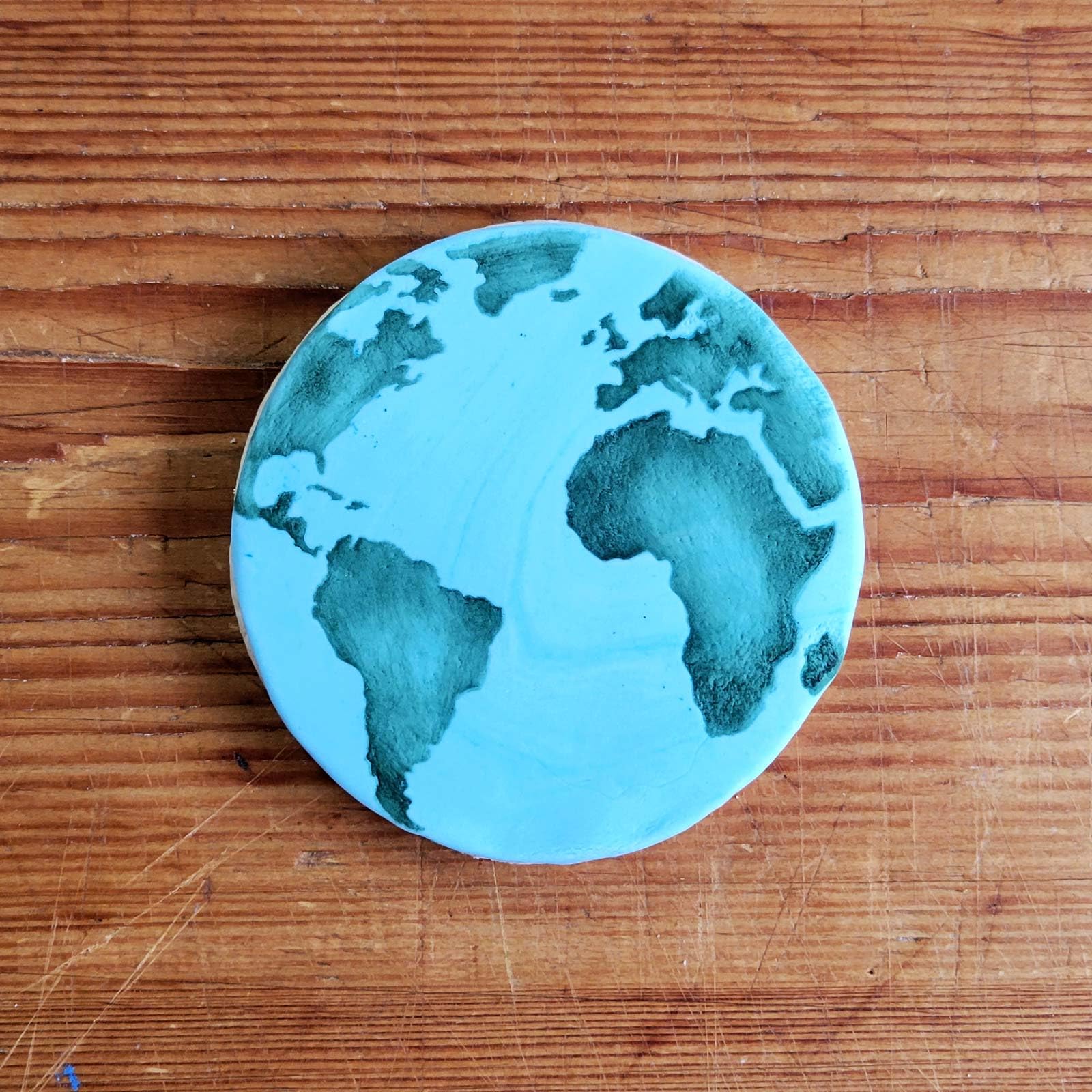 World Map (Globe) Cookie And Craft Stencil | World Map Cake Stencil Airbrush Painting Cookies | Cake Decorating Stencil World Ma