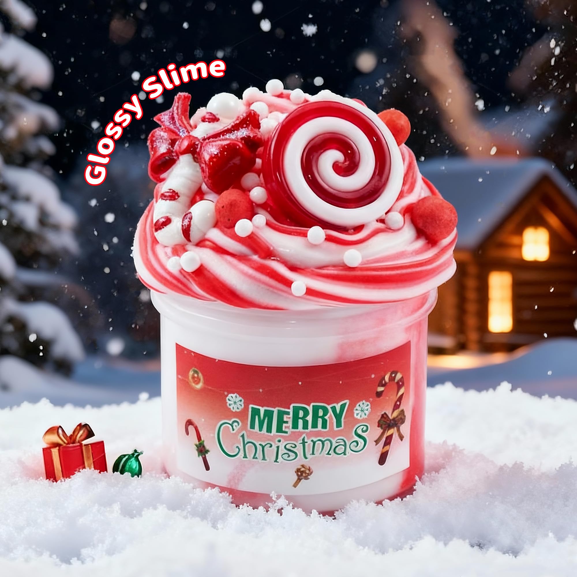 KYEVIS Slime Advent Calendar 2025 - 24 Days of Surprises, Green Slime Kit for Kids 4-12 Years, Fun Christmas Countdown Gift