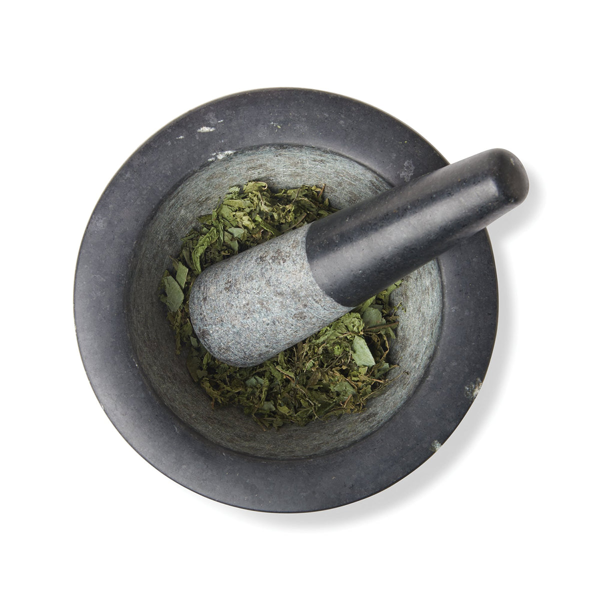 Fox Run Mortar And Pestle, Granite, Black