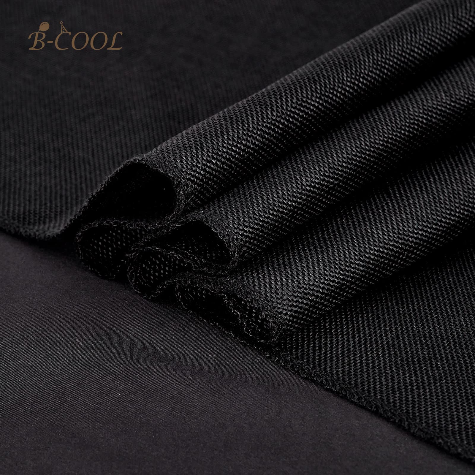 Black Table Runner 12X84 Inches Long Burlap Fabric Halloween Table Runner For Wedding Party Fall Home Table Decorations, Pack Of