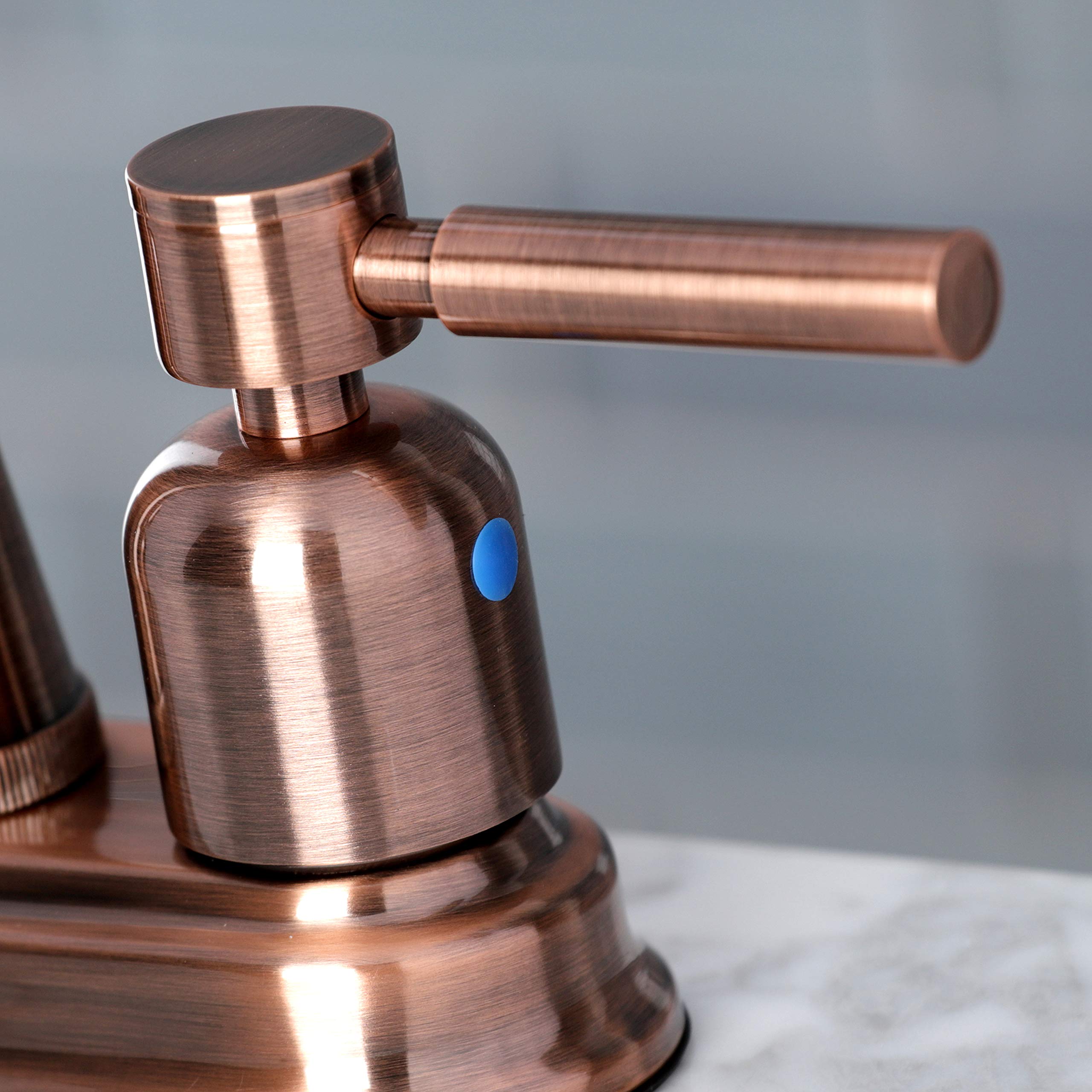 Kingston Brass Kb849Dlac Concord Bar Faucet, Antique Copper