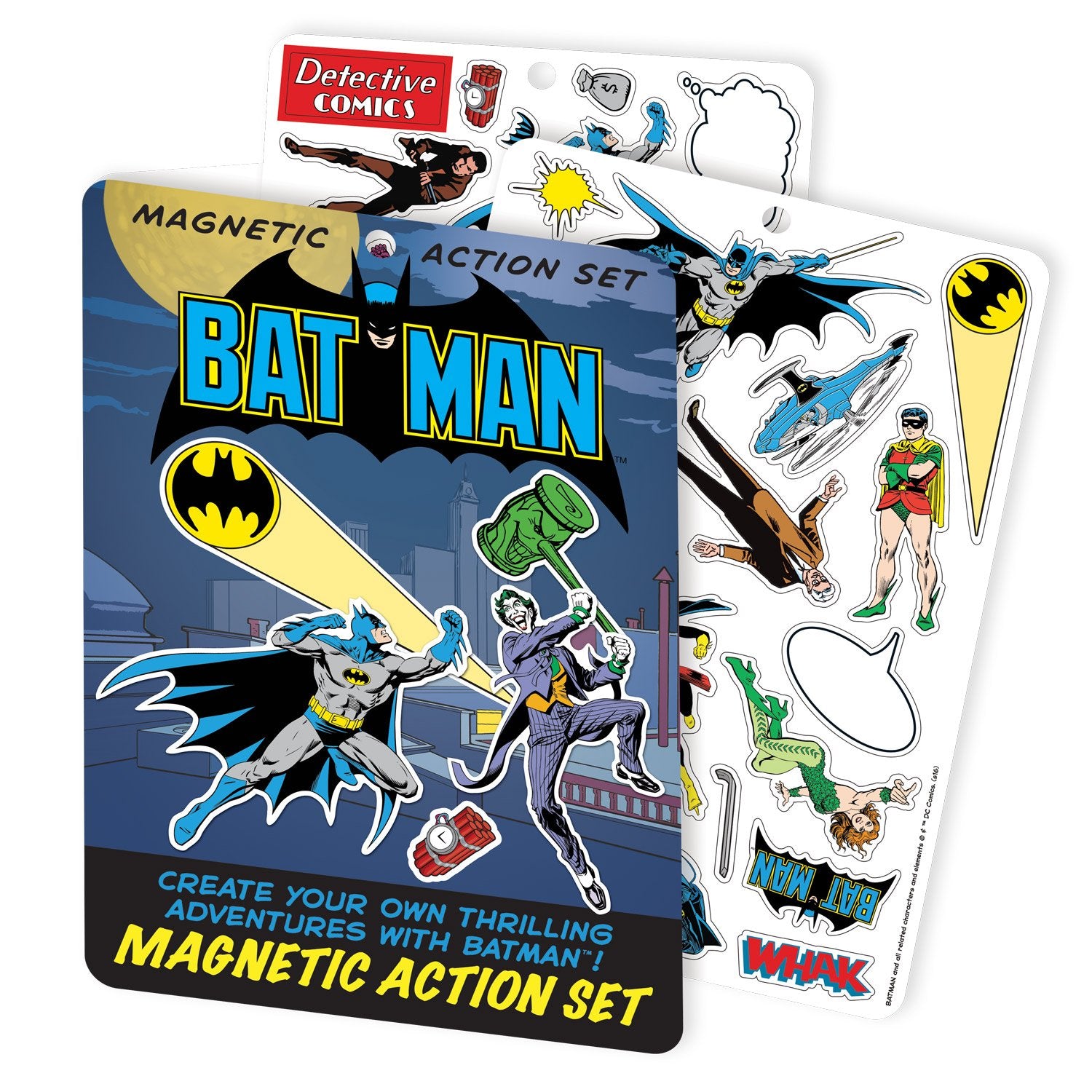 Batman Magnetic Action Set, 2 Sheets