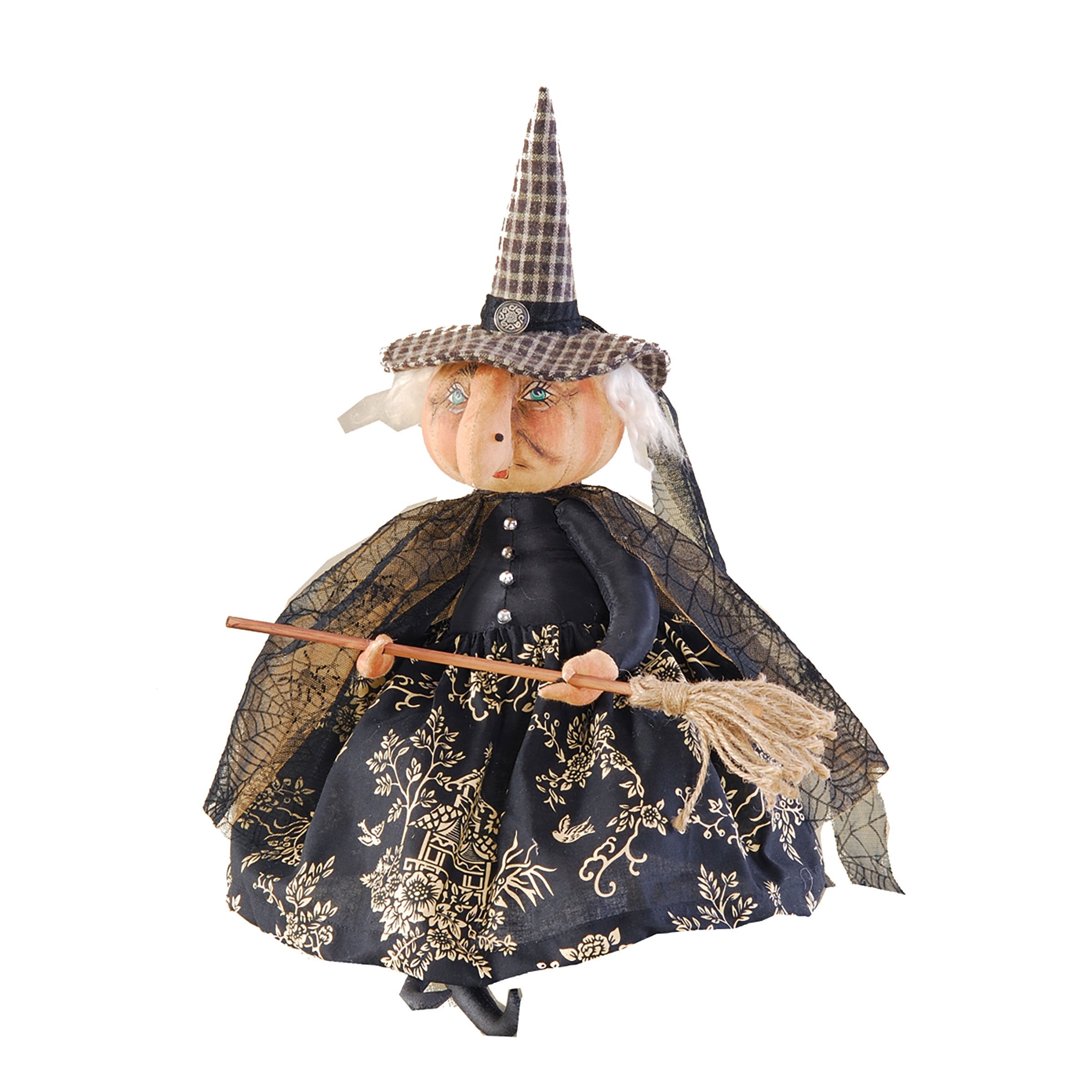 GALLERIE II Naomi Figure Soft Sculpture Fabric Doll Multi